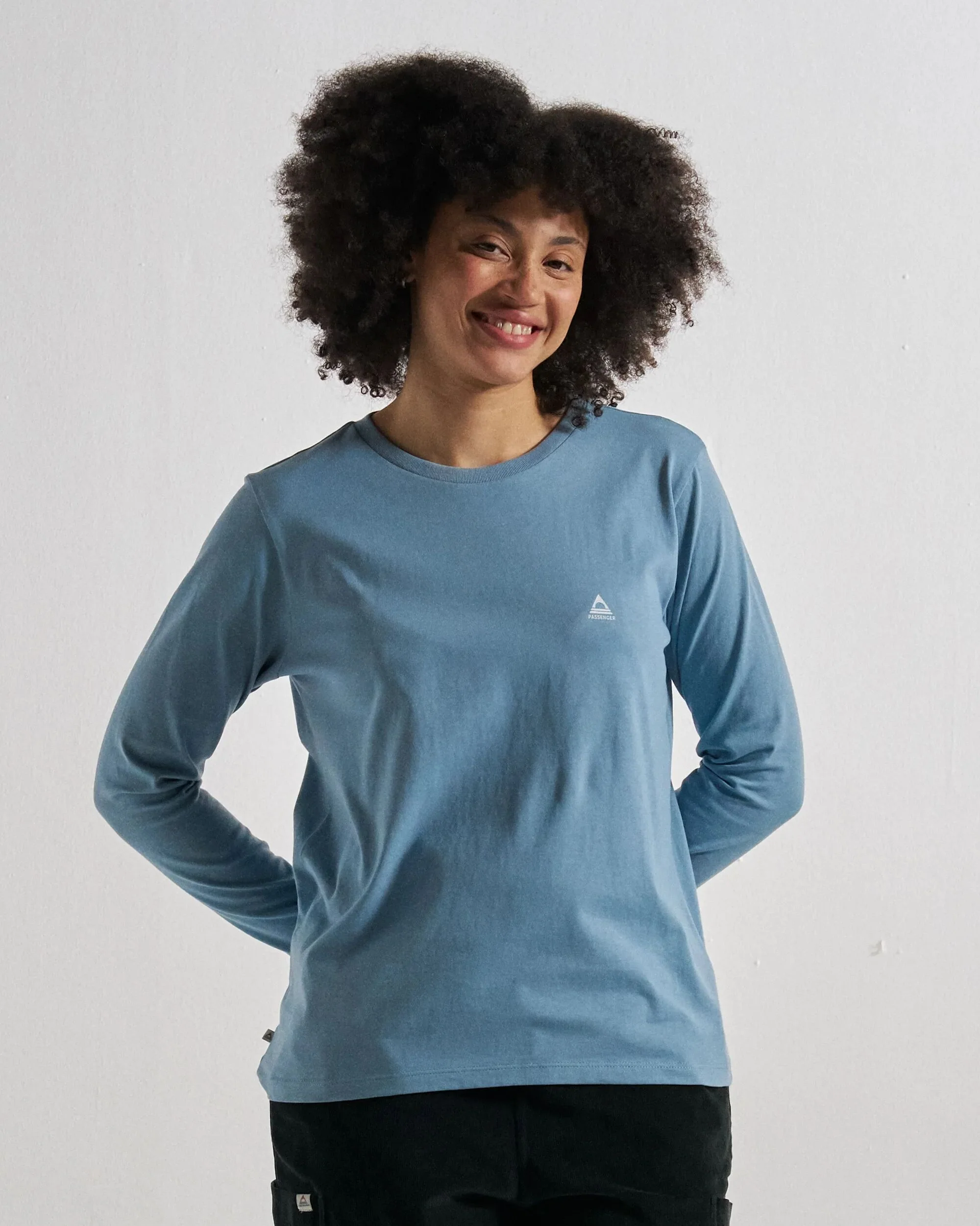 Classic LS T-Shirt - Faded Denim