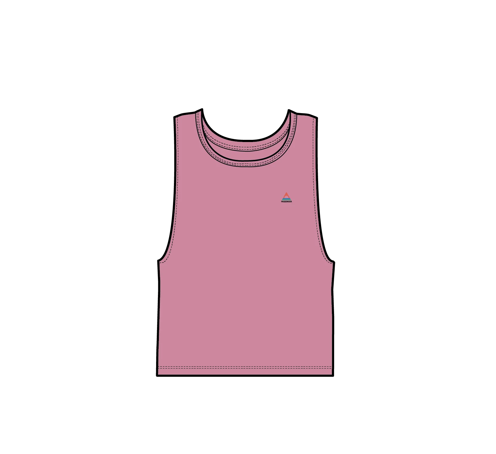Classic Vest - Pink Rose - Image 5