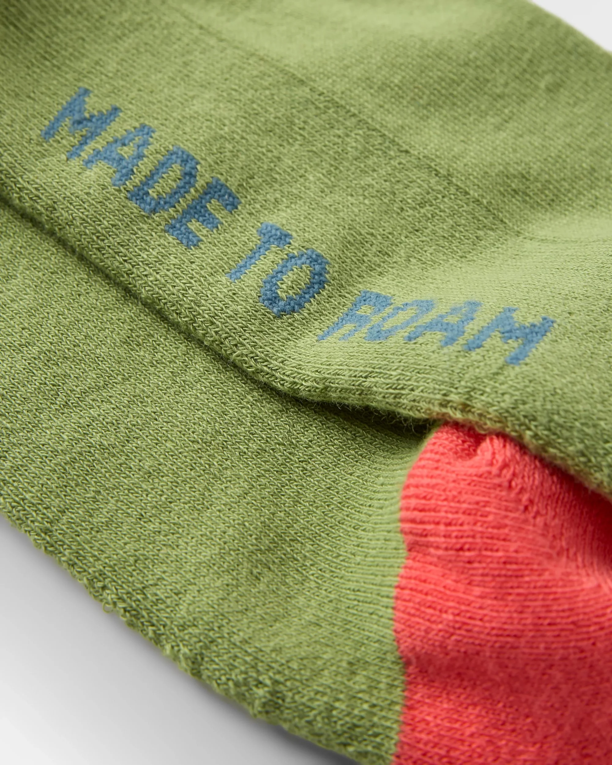 Classic Midweight Crew Socks - Pistachio - Image 3