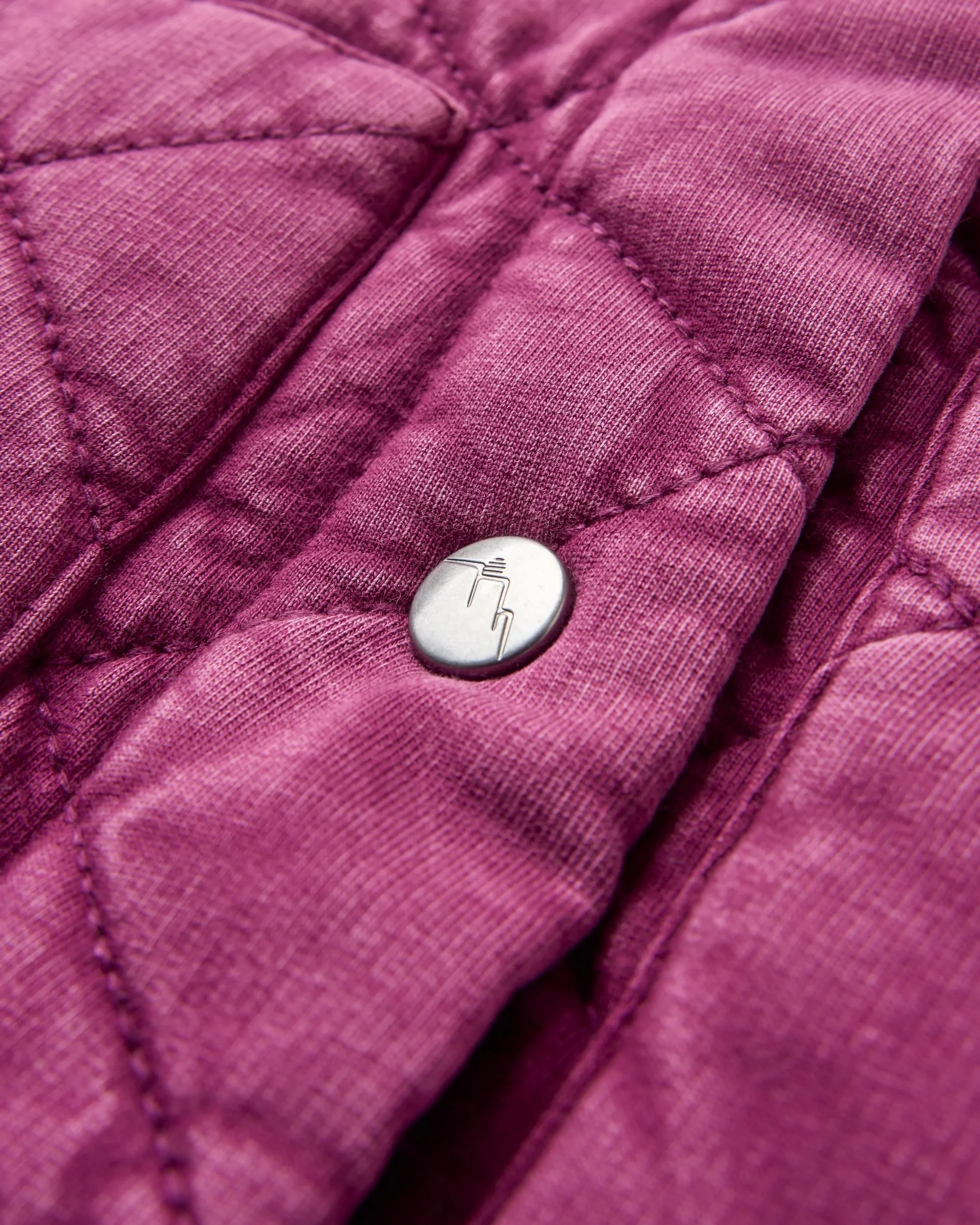 Clementine Quilted Shirt - Fig - Image 6