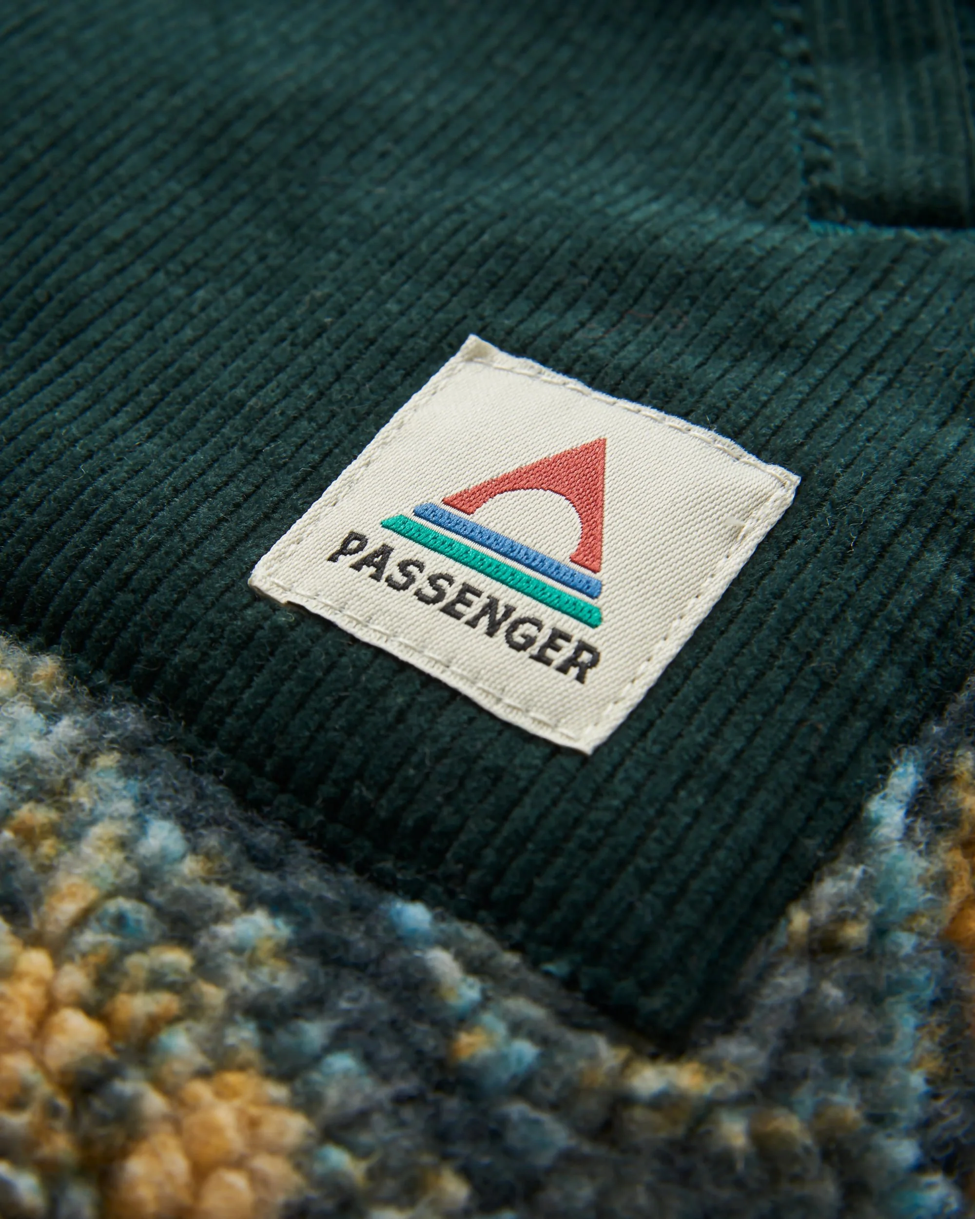 Clover Sherpa Fleece - Frost Dark Fern - Image 7