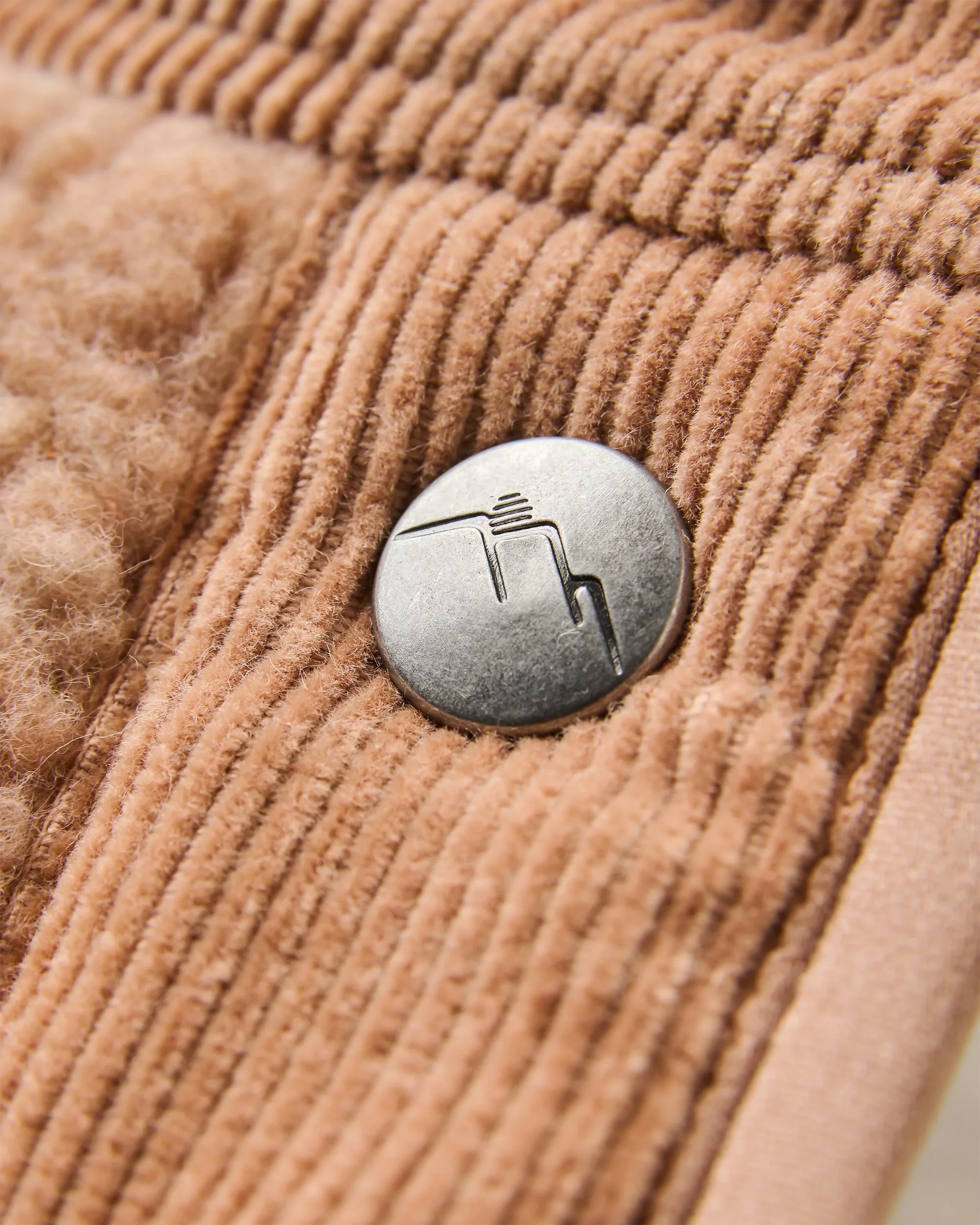 Clover Sherpa Fleece - Sun Patch Simply Taupe - Image 7