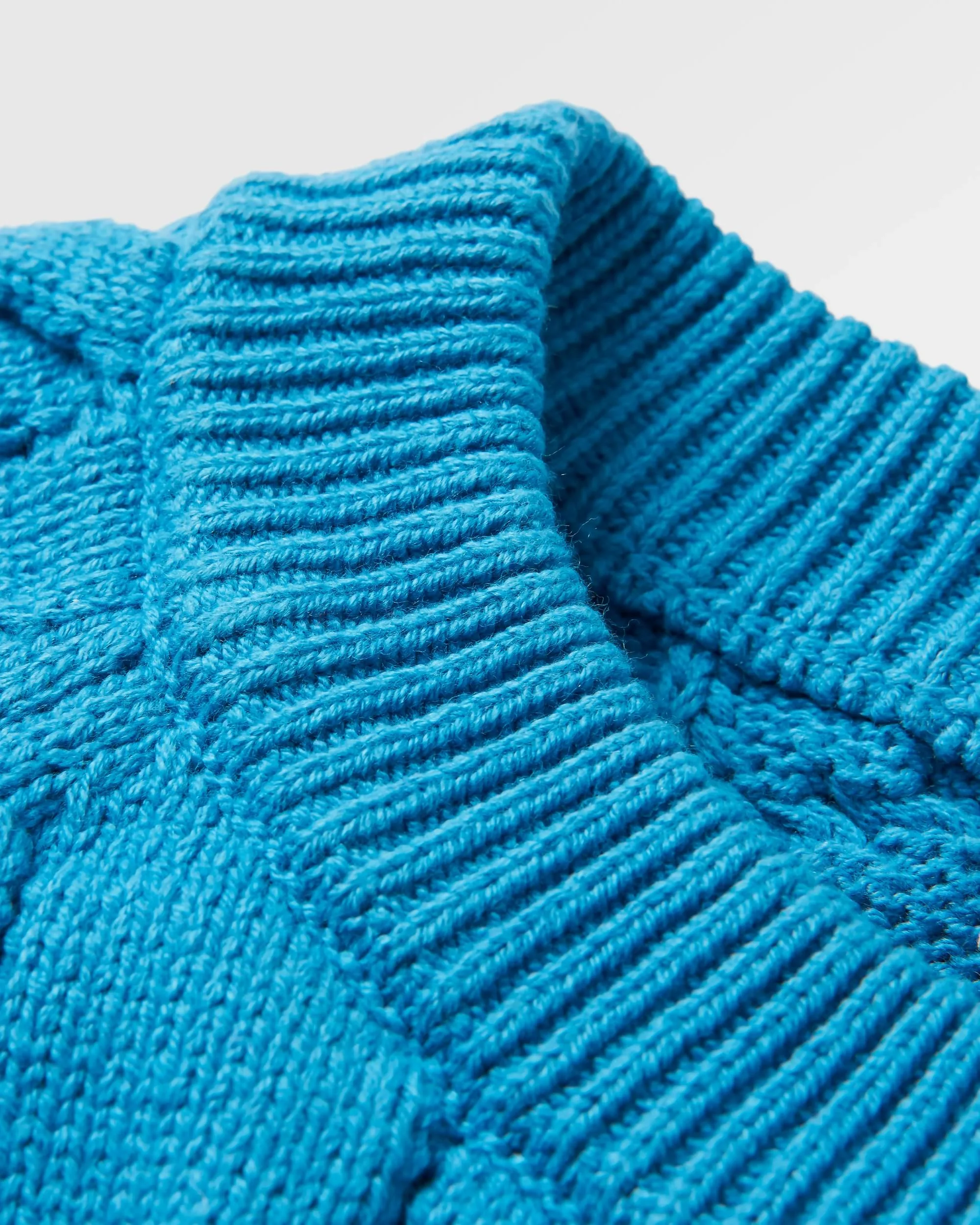 Comfort Organic Knitted Jumper - Atlantic Blue - Image 6