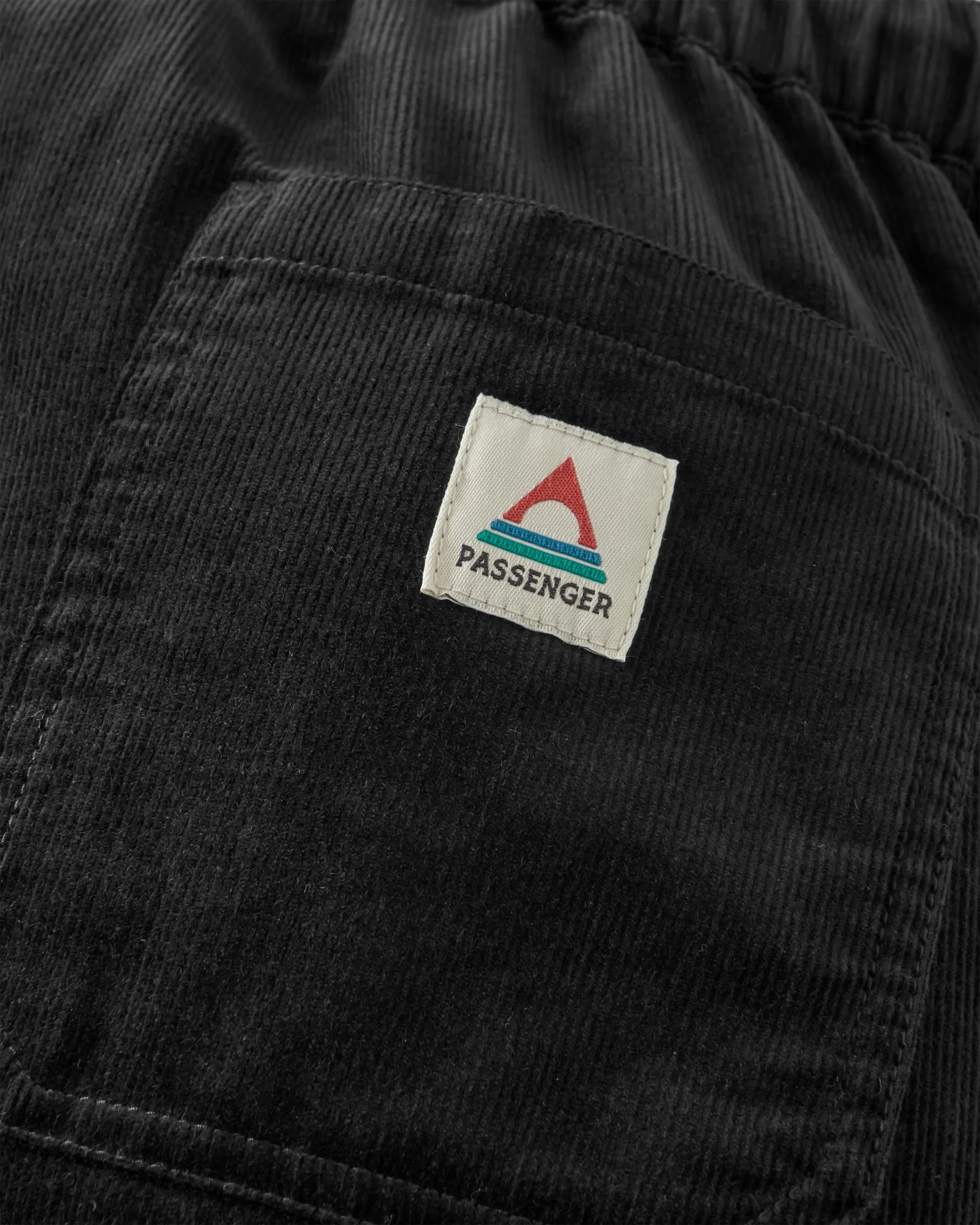 Compass Corduroy Trouser - Black - Image 11