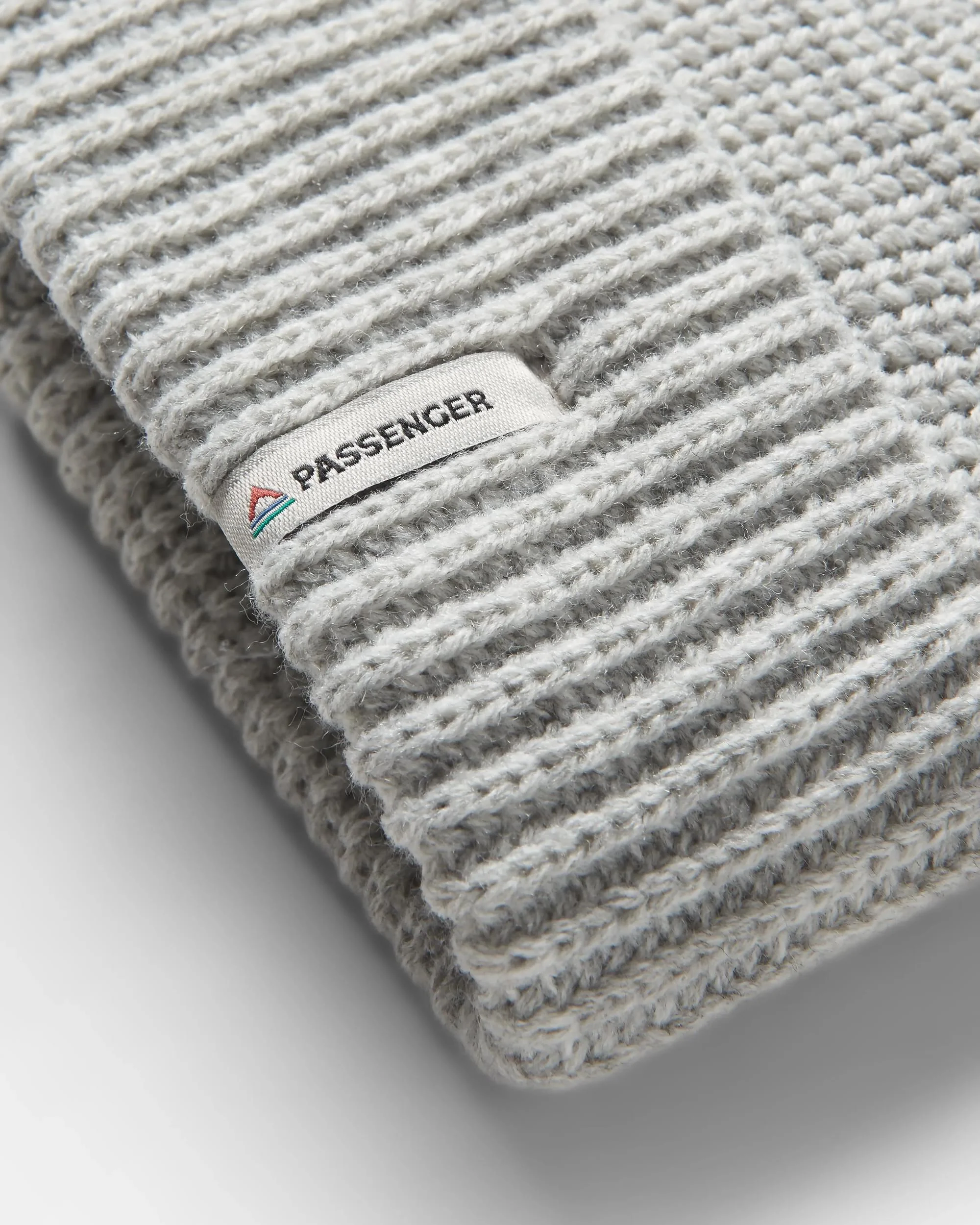Compass Beanie - Light Grey Marl - Image 4