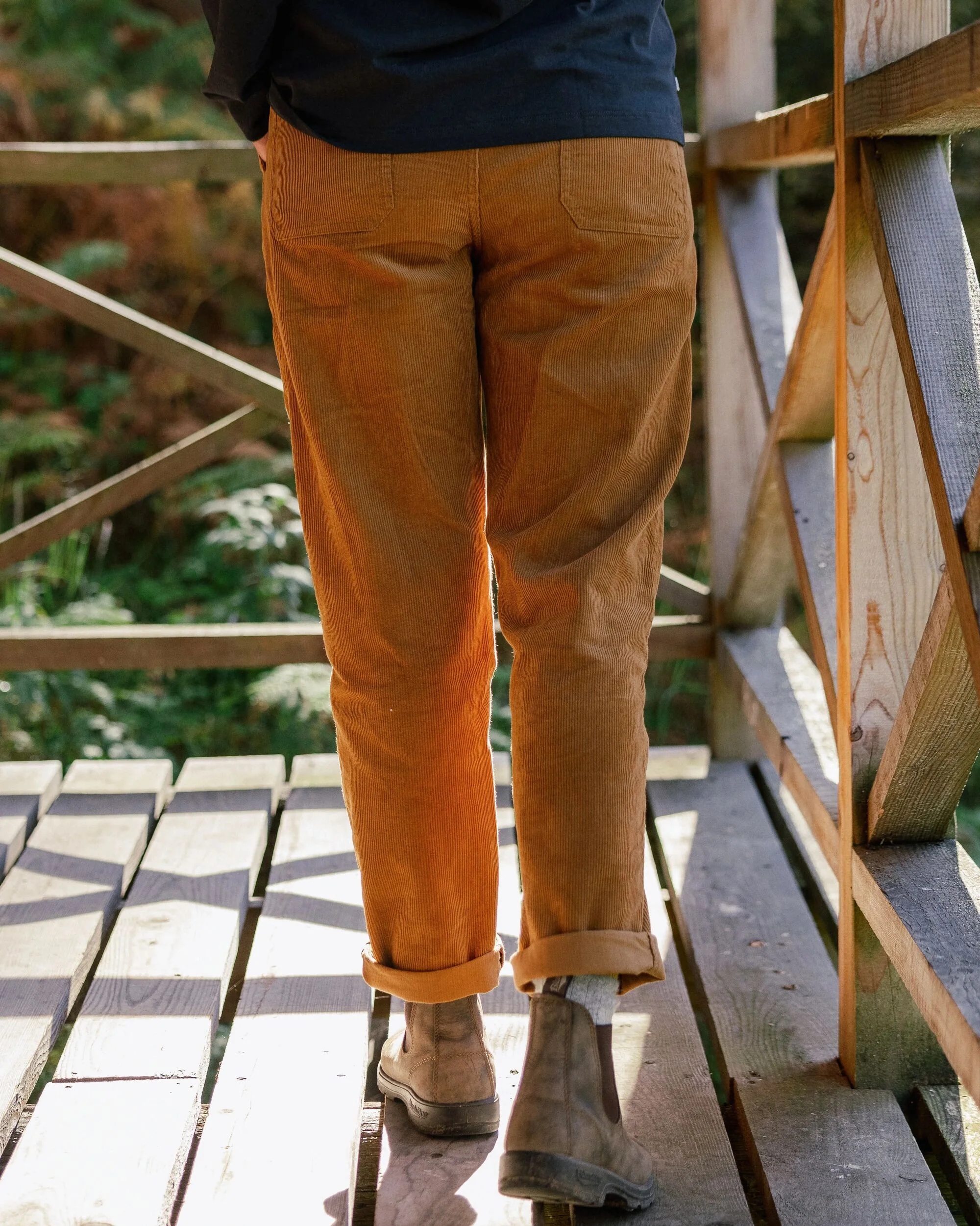 Compass Corduroy Trouser - Coconut - Image 6