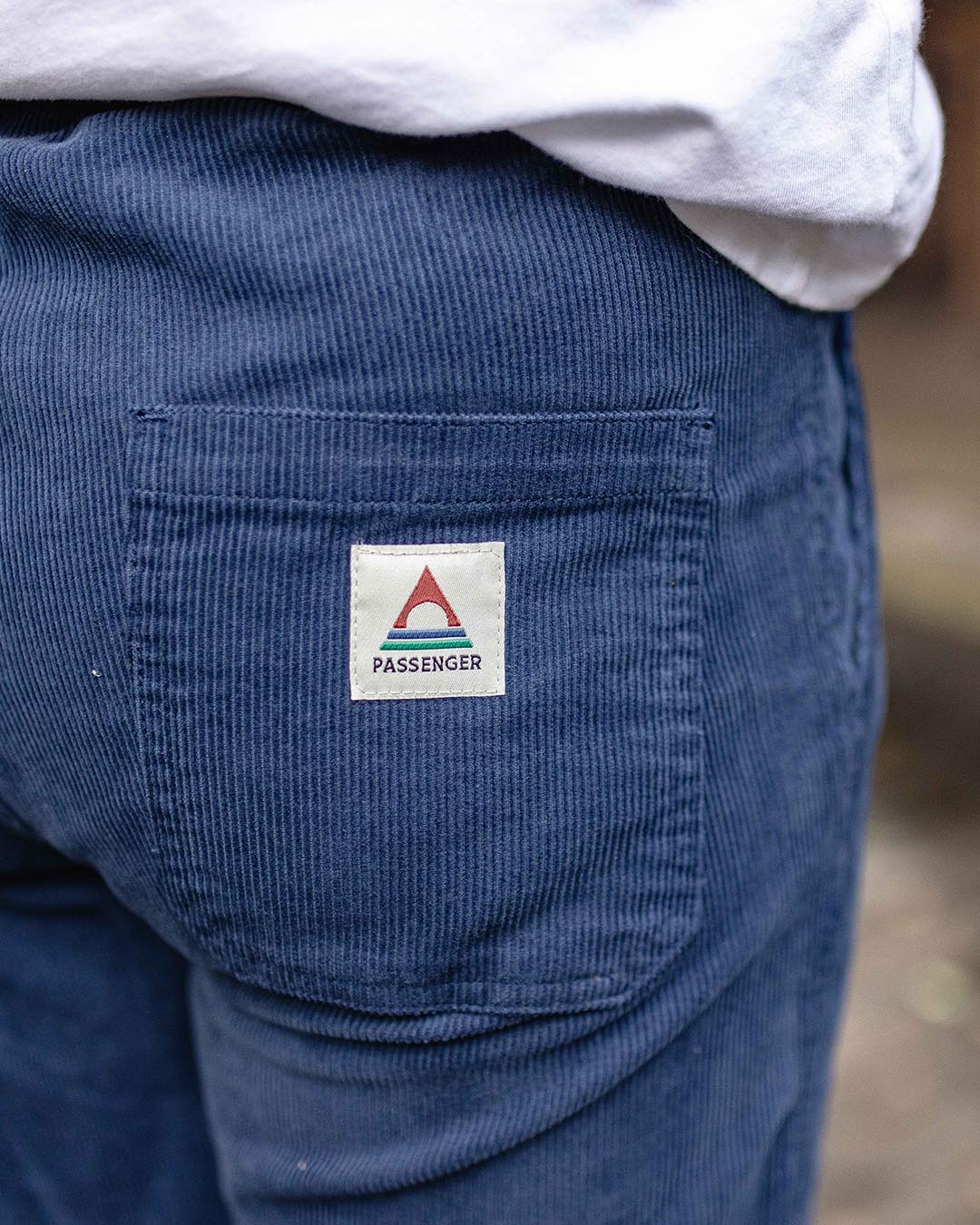 Compass Corduroy Trouser - Dark Denim - Image 6