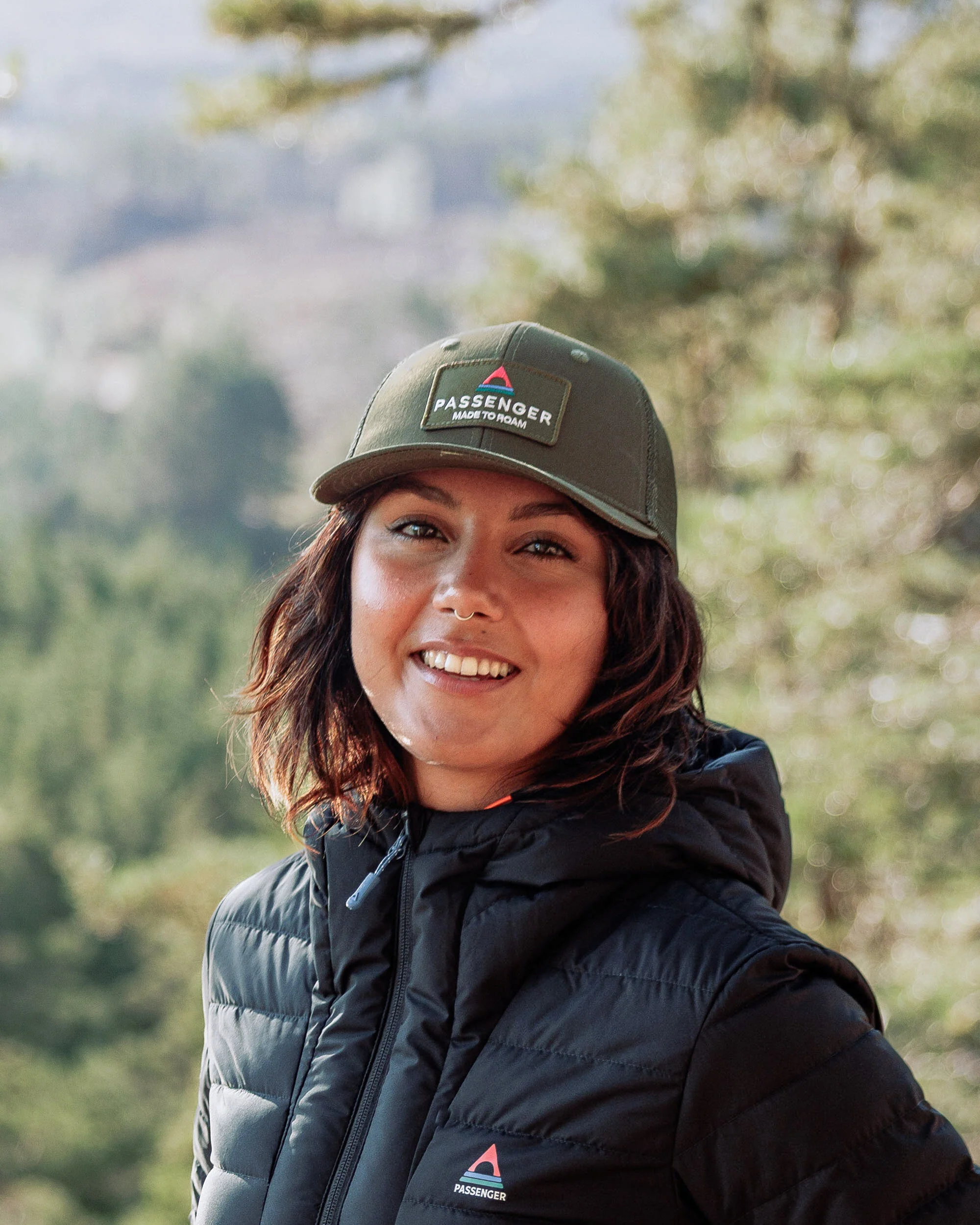 Core Organic Cotton Trucker Cap - Khaki - Image 2