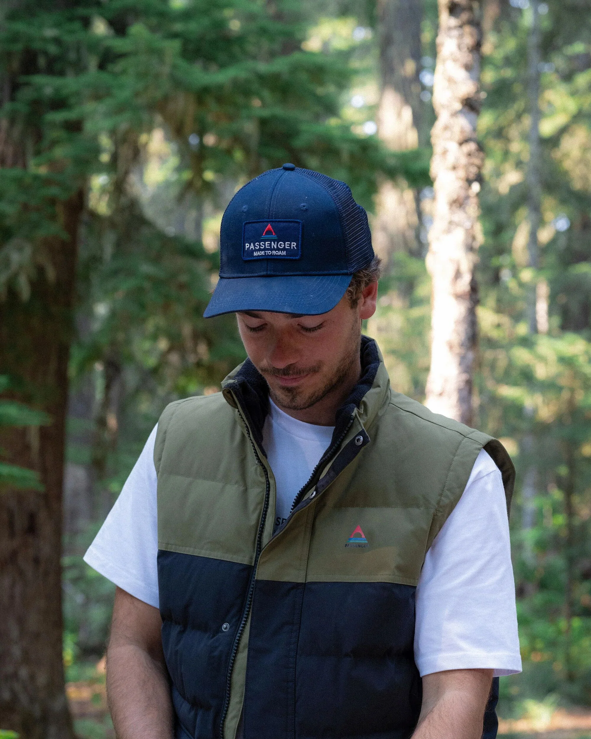 Core Organic Cotton Trucker Cap - Rich Navy - Image 2