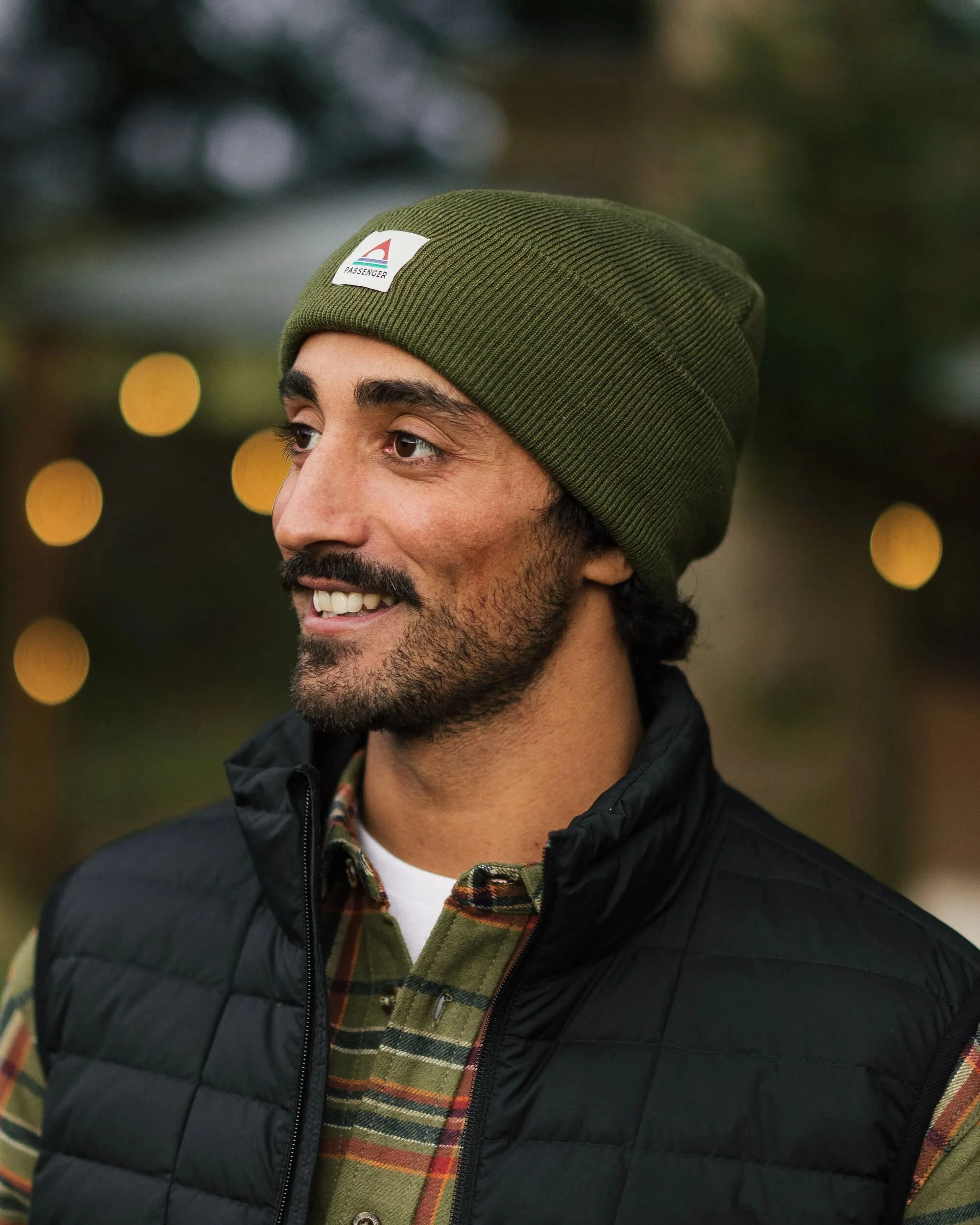 Core High-Top Beanie - Khaki - Image 2