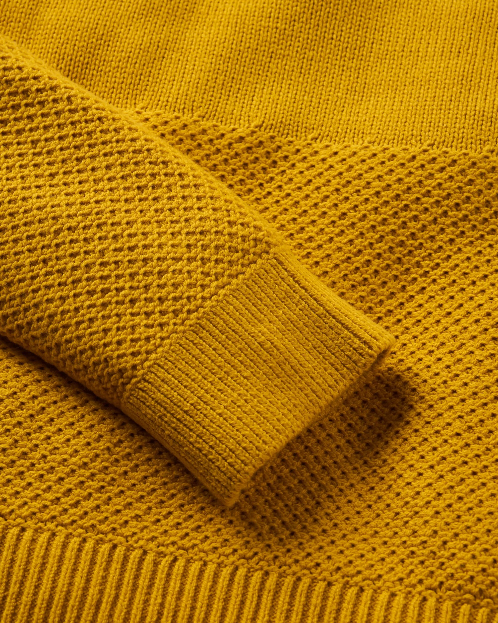 Cove Knitted Jumper - Heritage Yellow - Image 8