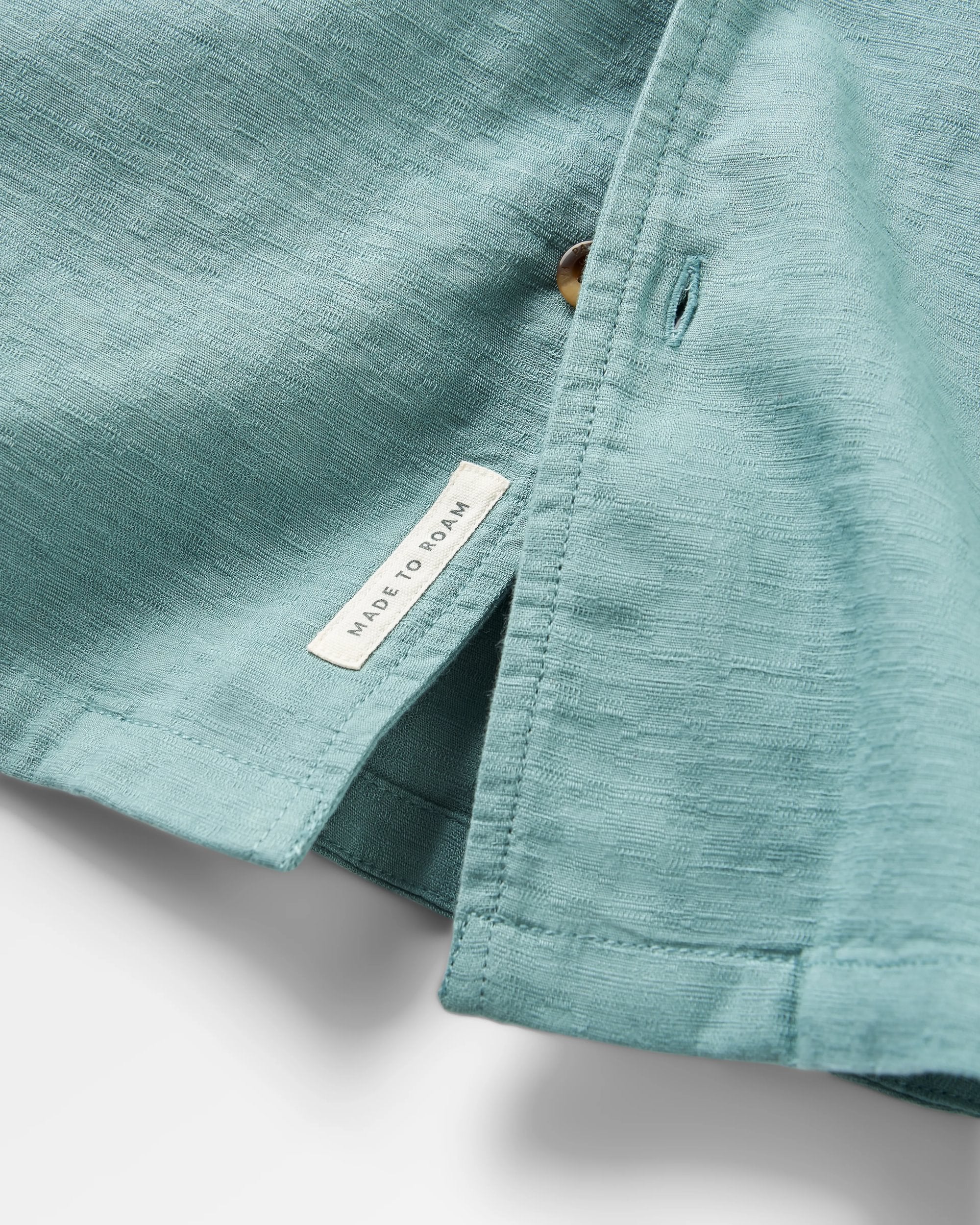 Cove Organic Cotton Textured Shirt - Arctic - Image 7