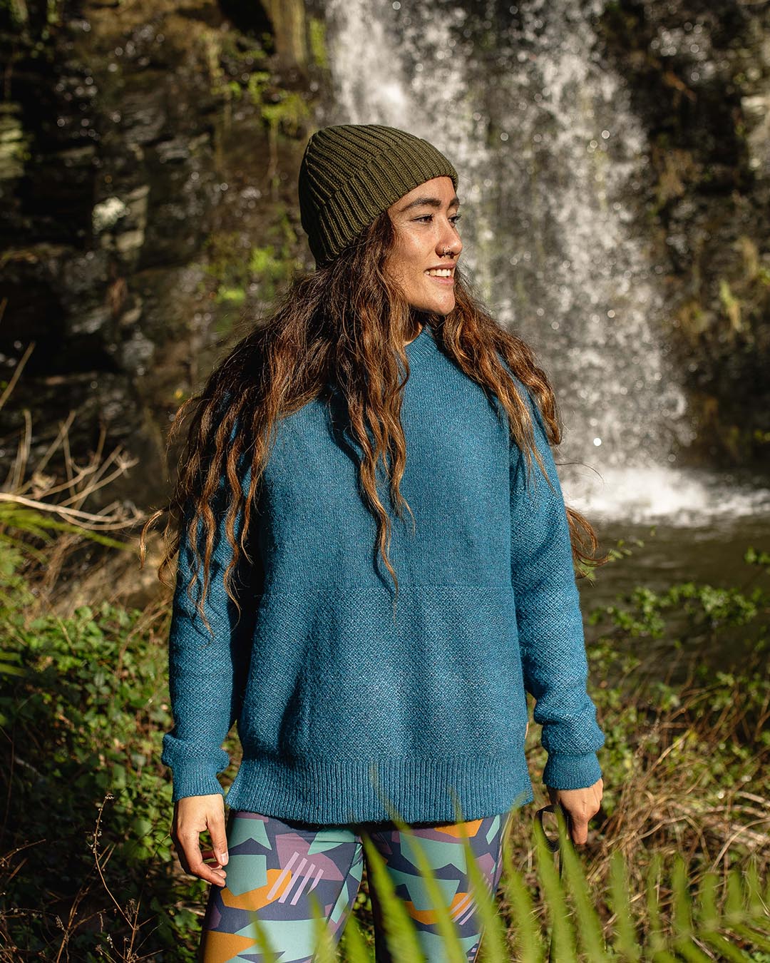 Cove Knitted Jumper - Dark Denim