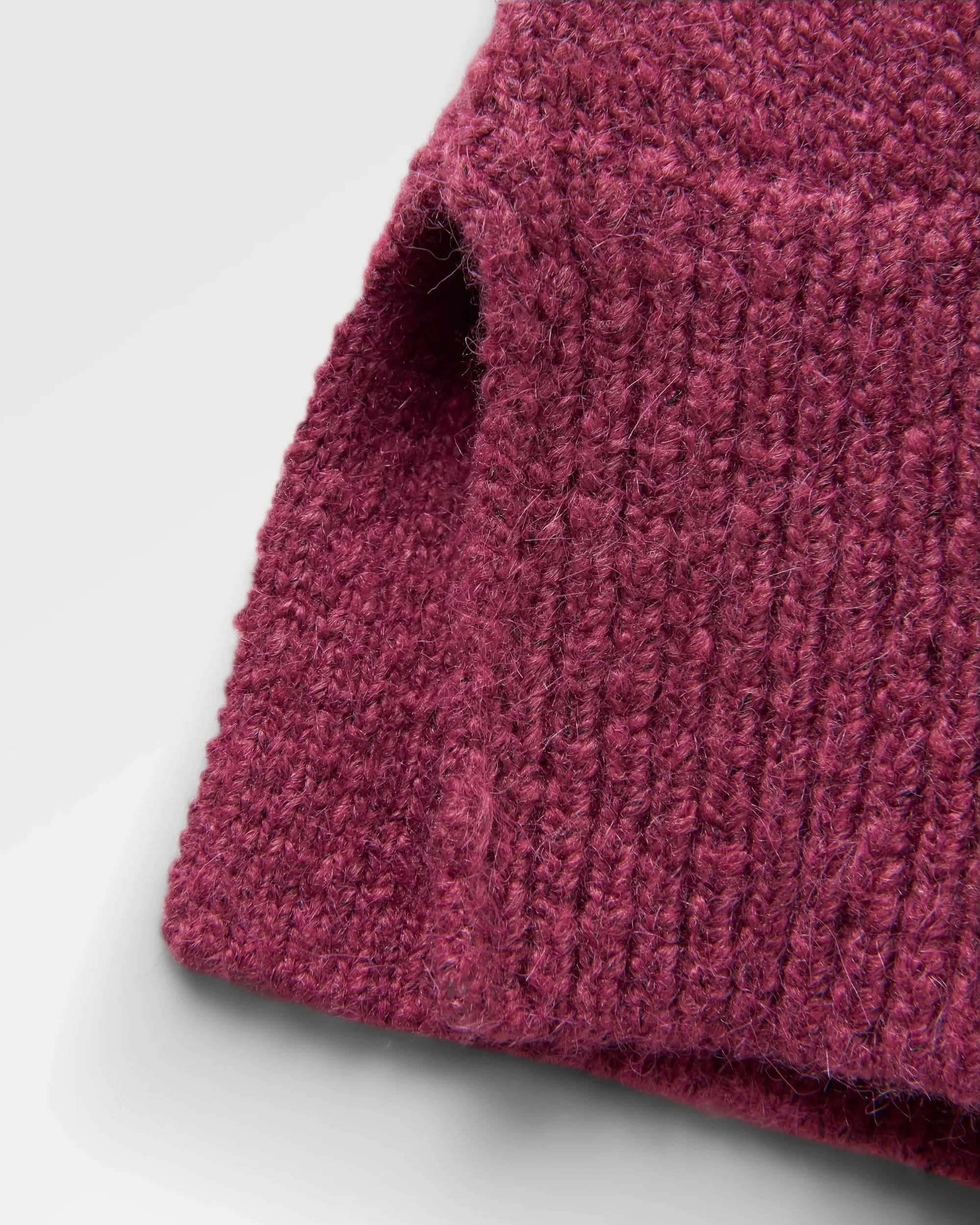 Cove Knitted Hoodie - Rhubarb - Image 10