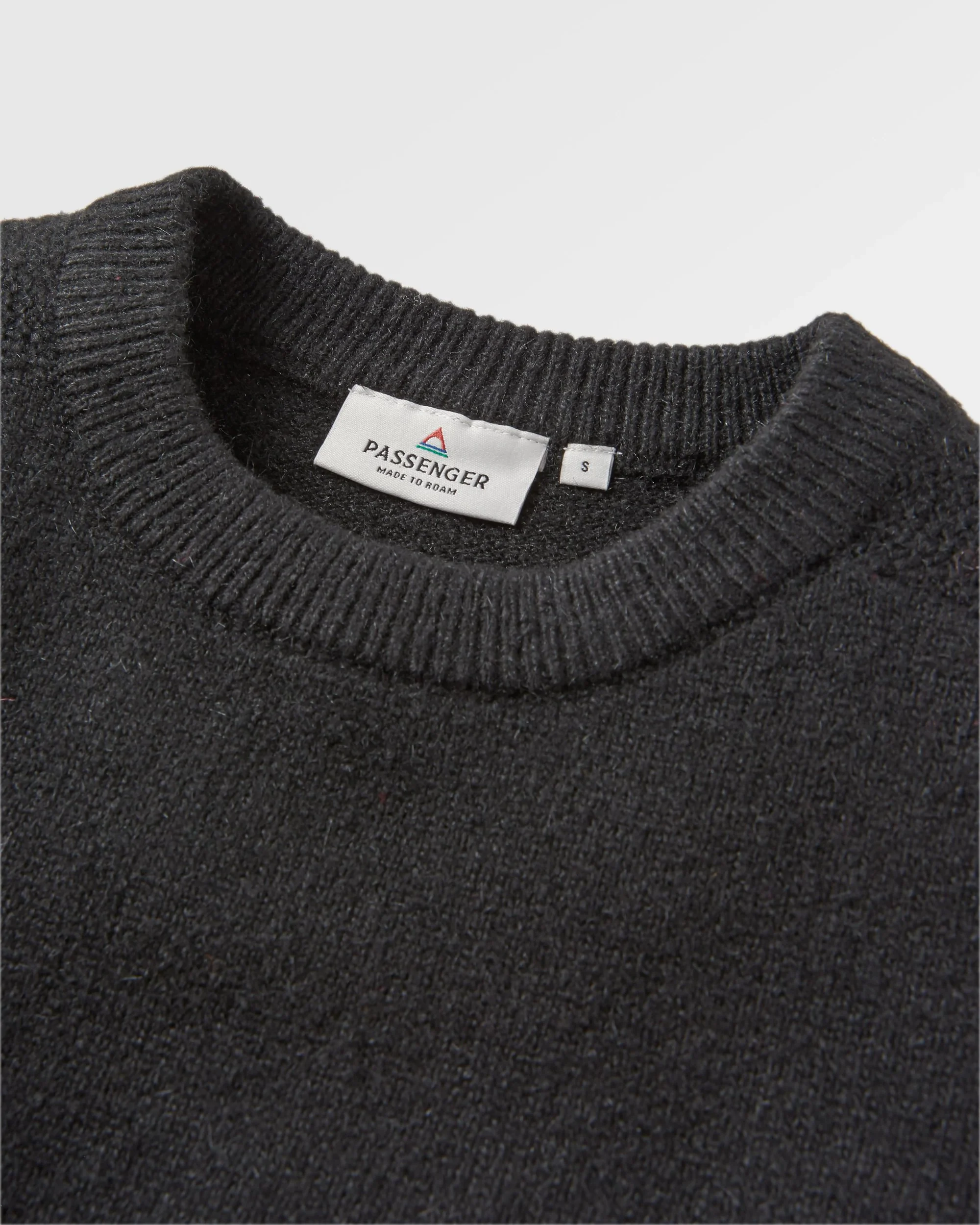 Cove Knitted Jumper - Black - Image 2