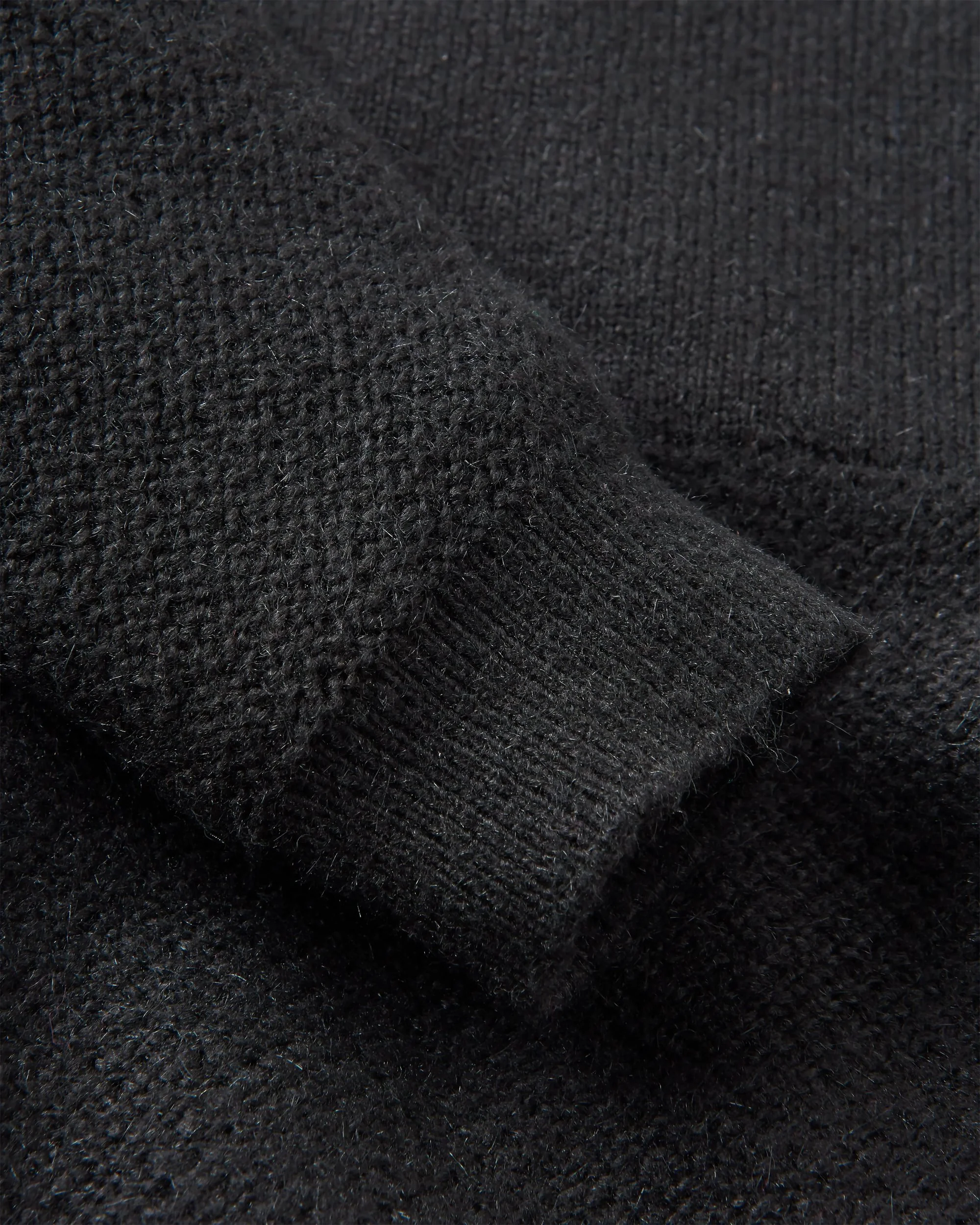 Cove Knitted Jumper - Black - Image 4