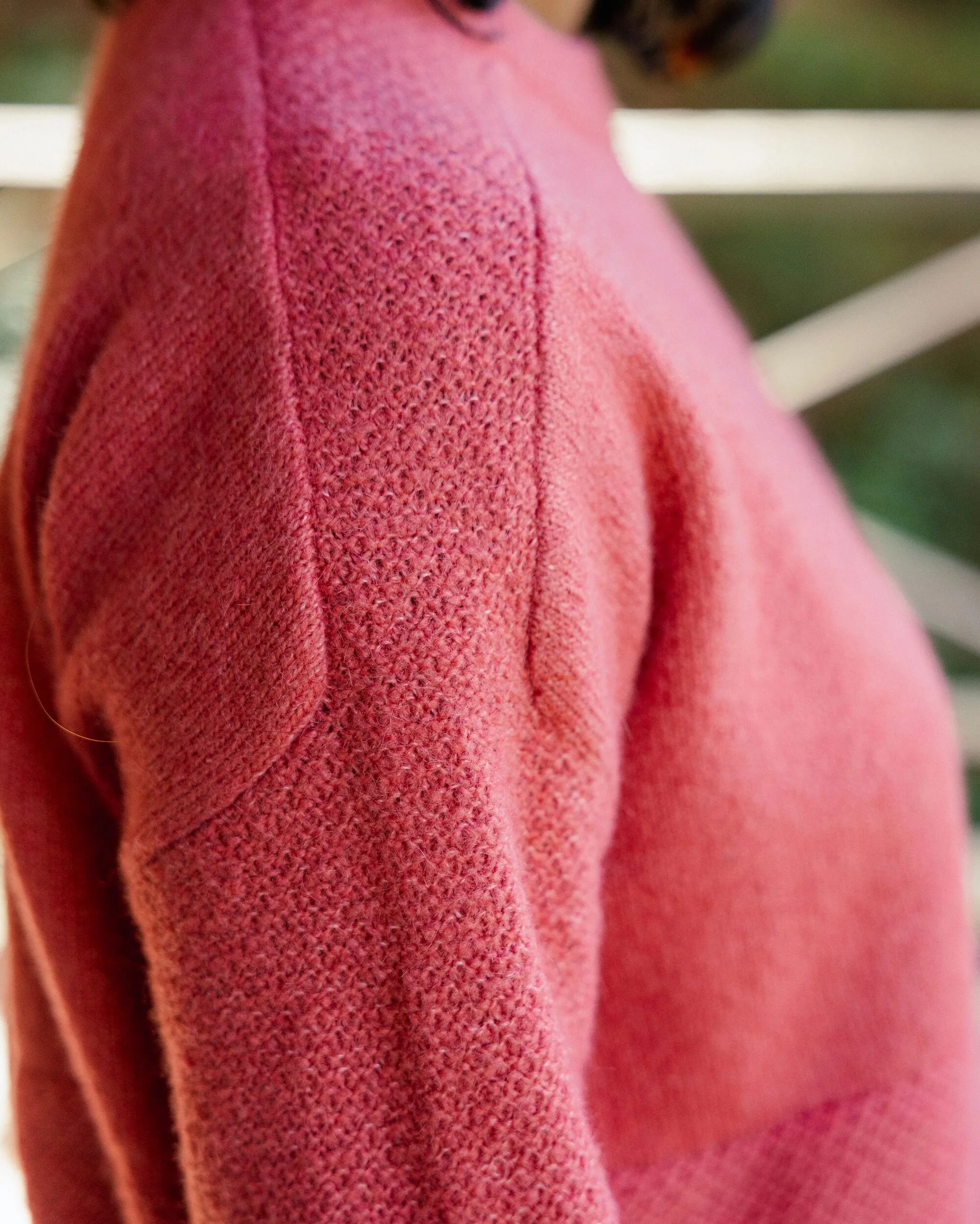 Cove Knitted Jumper - Mineral Red - Image 4