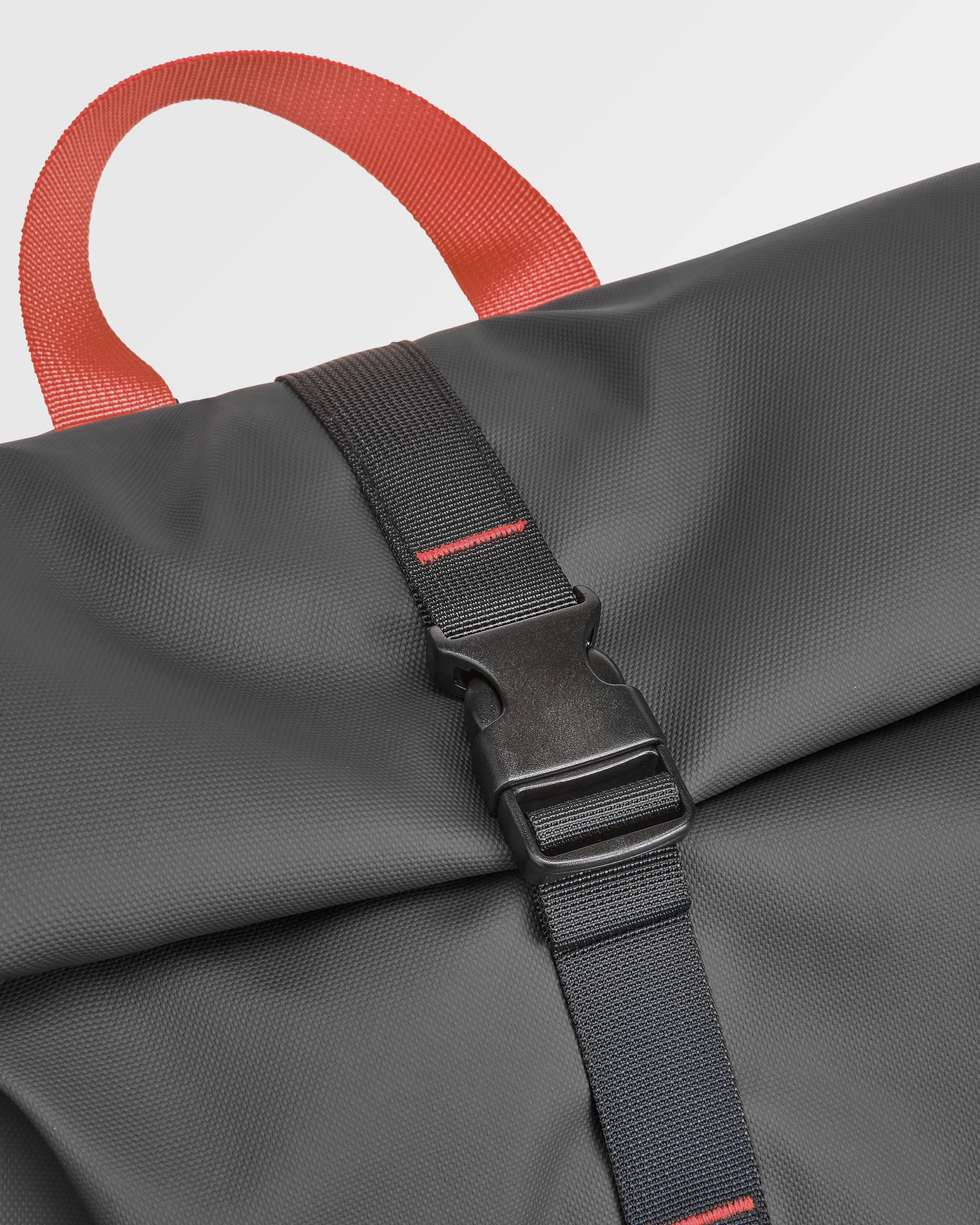 Crossing Roll Top Backpack - Charcoal/ Black - Image 8
