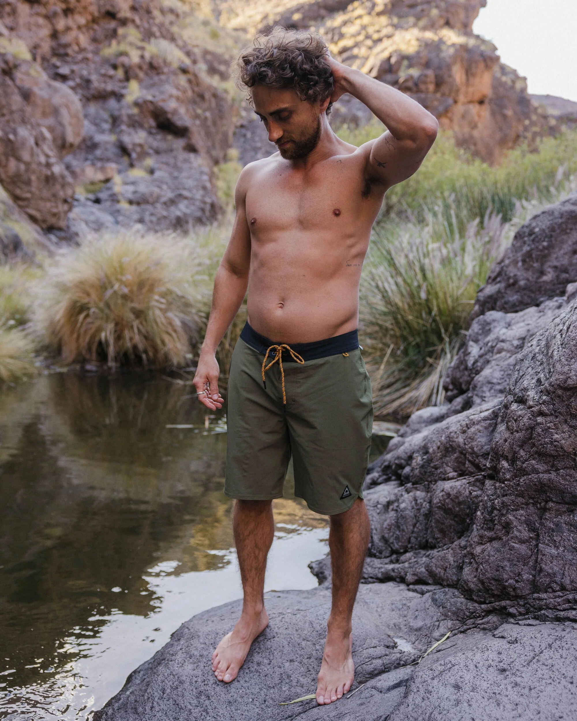 Cruiser NetPlus® 19" Boardshort - Khaki - Image 7