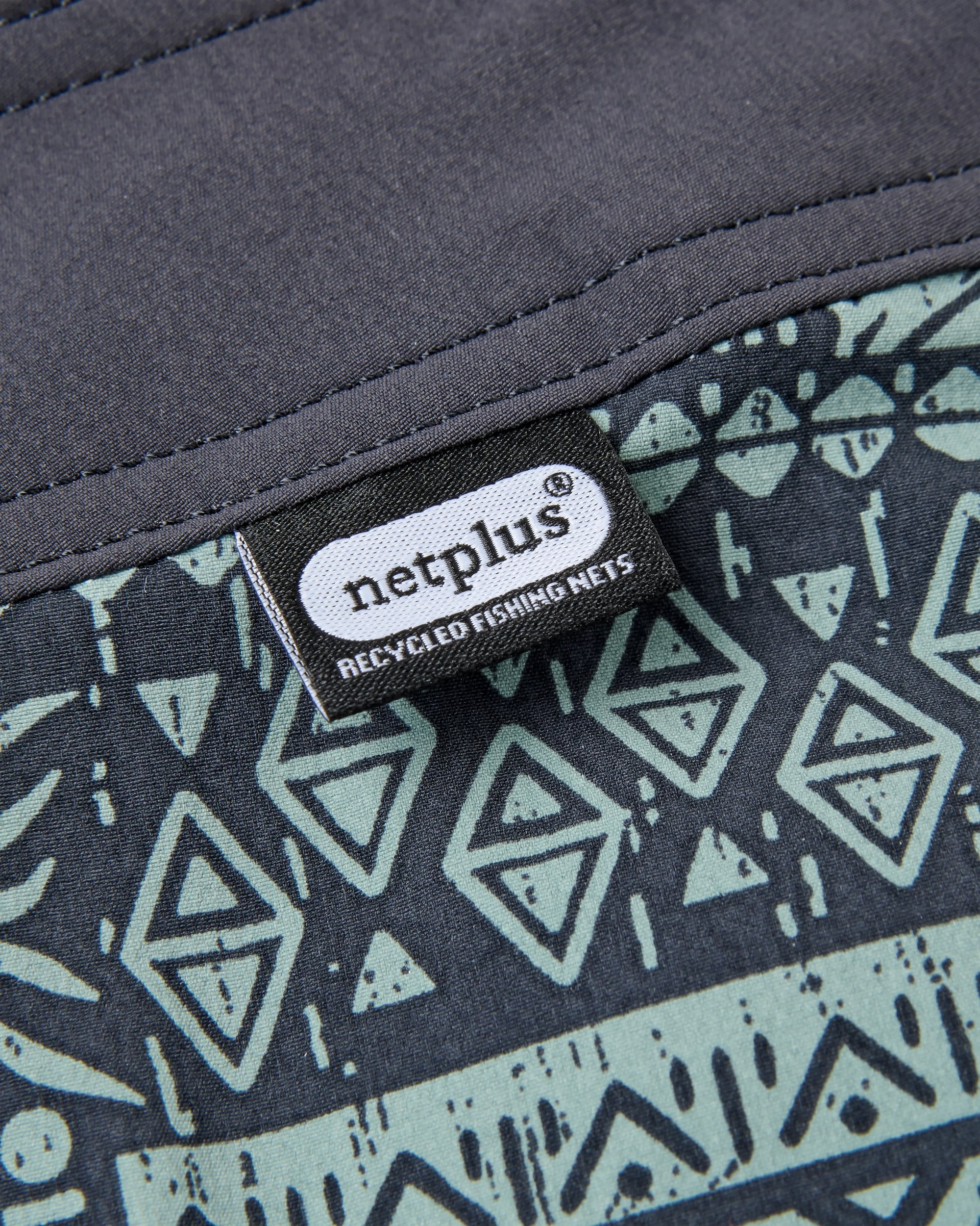 Cruiser NetPlus® 19" Boardshort - Patchwork Faded Black - Image 5