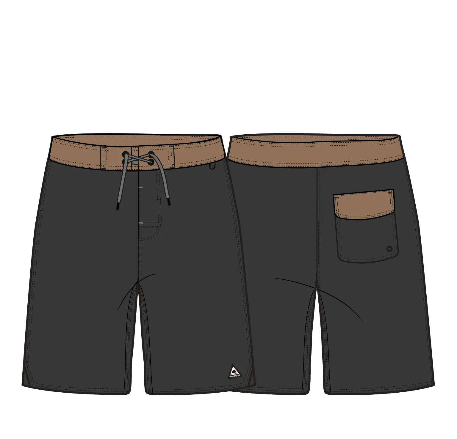Cruiser NetPlusĀ® 21" Boardshort - Black - Image 13