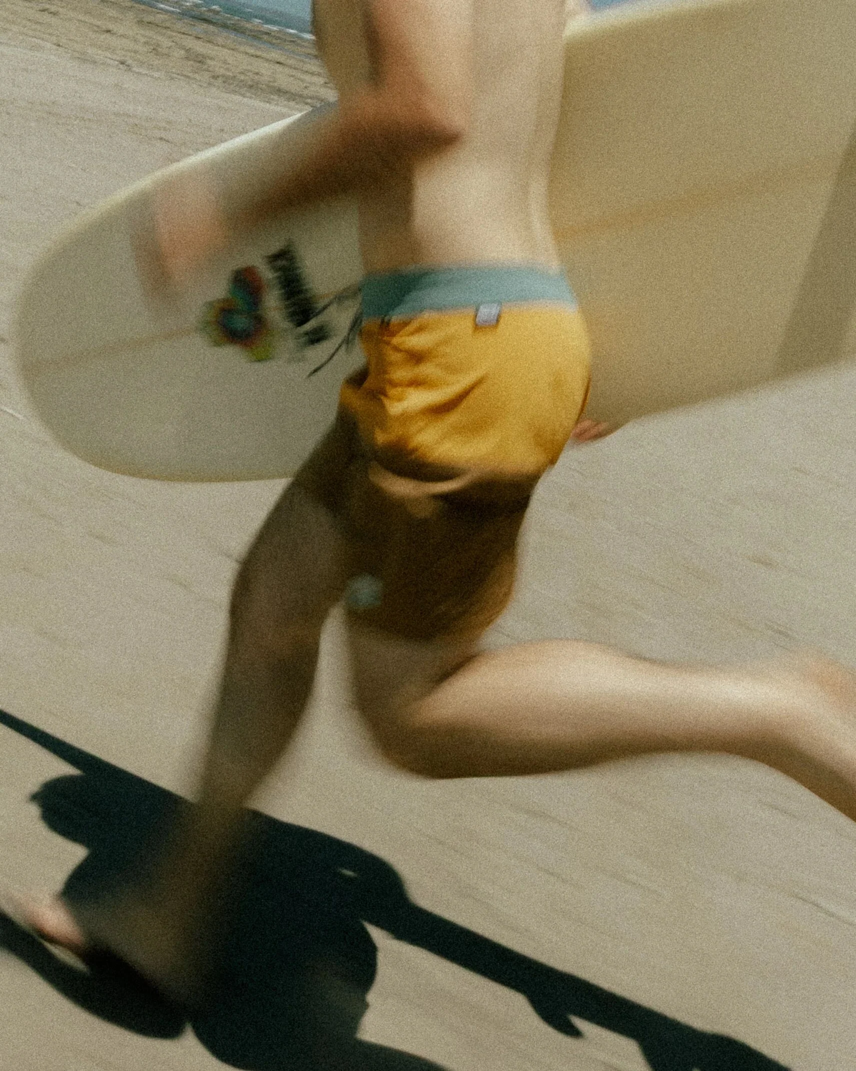 Cutback NetPlusĀ® 17" Boardshort - Spruce Yellow/Toffee - Image 5