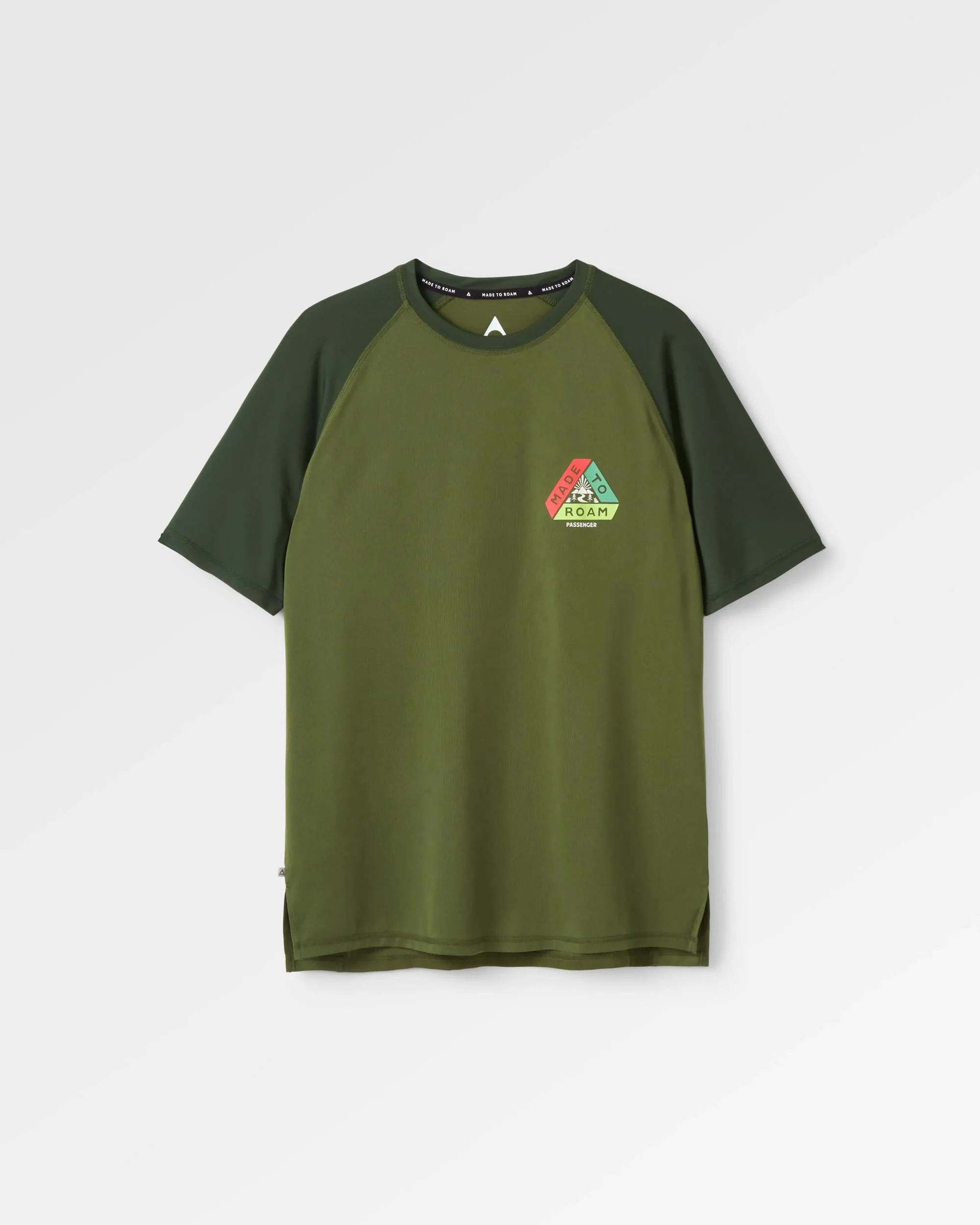 Dawn To Dusk Active T-shirt - Khaki - Image 6