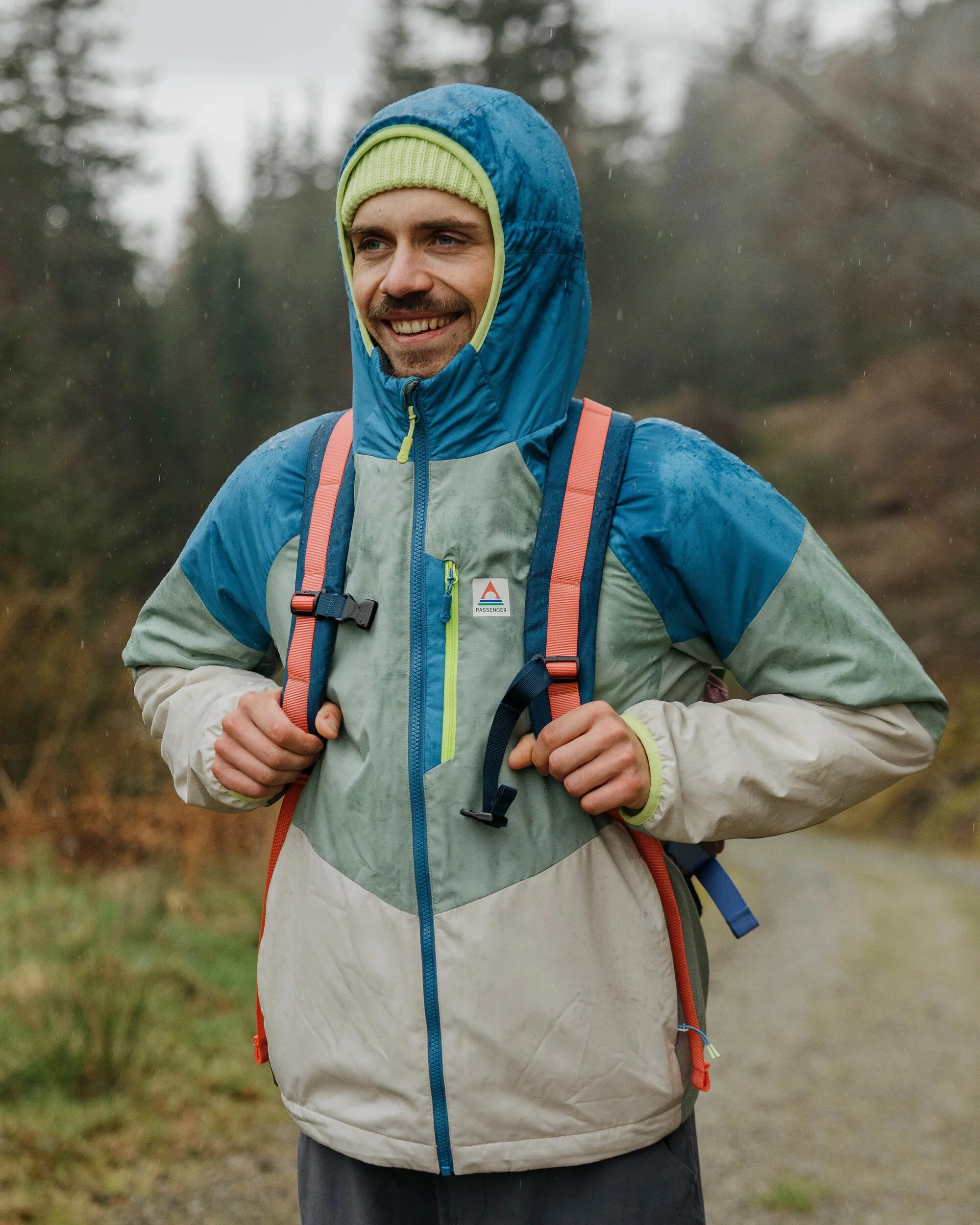 Daybreak Lightweight ThermoreĀ® Insulated Jacket - Pistachio/Blue Steel