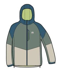 Daybreak Lightweight ThermoreĀ® Insulated Jacket - Pistachio/Blue Steel - Image 8