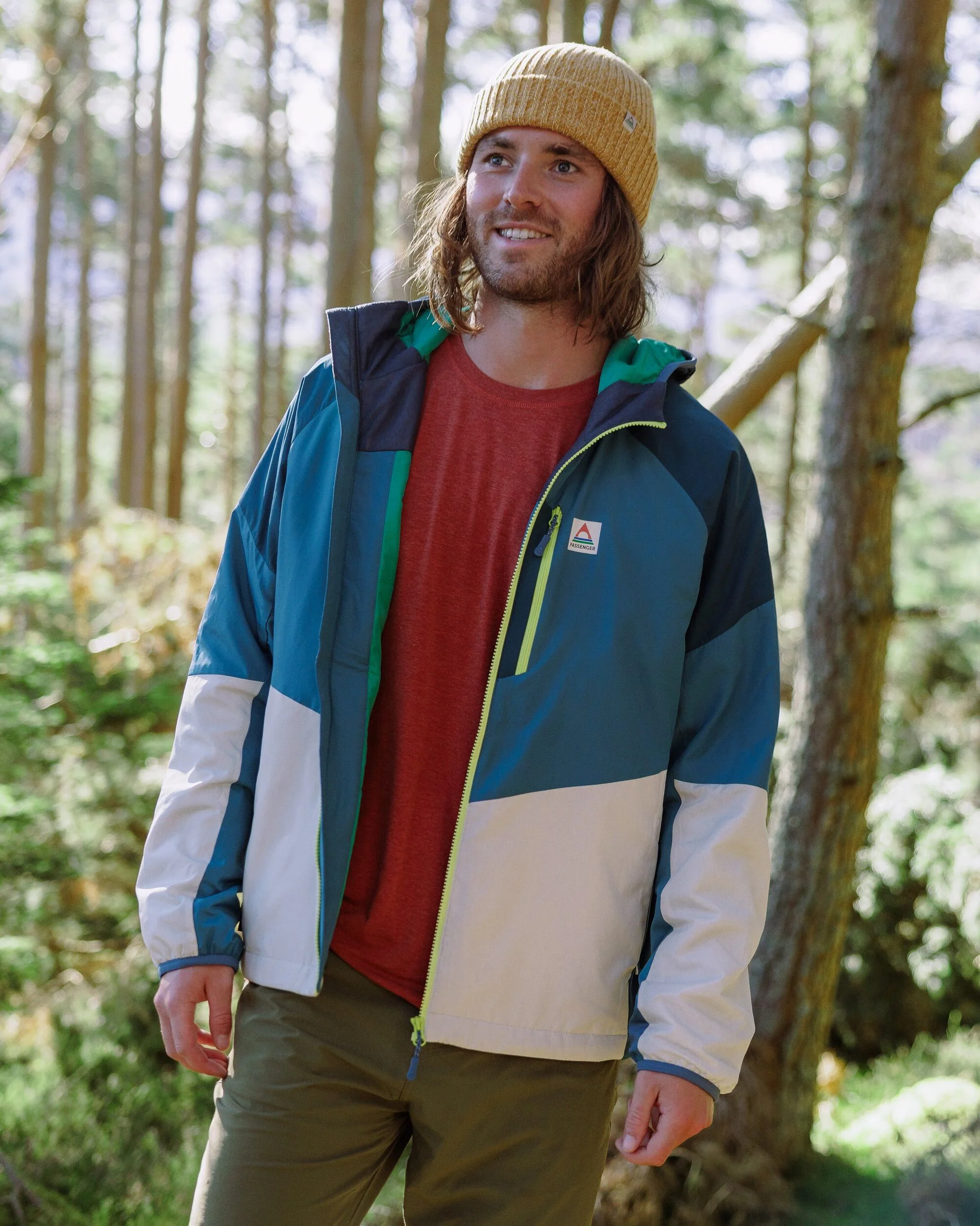 Daybreak Lightweight ThermoreĀ® Insulated Jacket - Tidal Blue/Blue Steel/Birch - Image 3