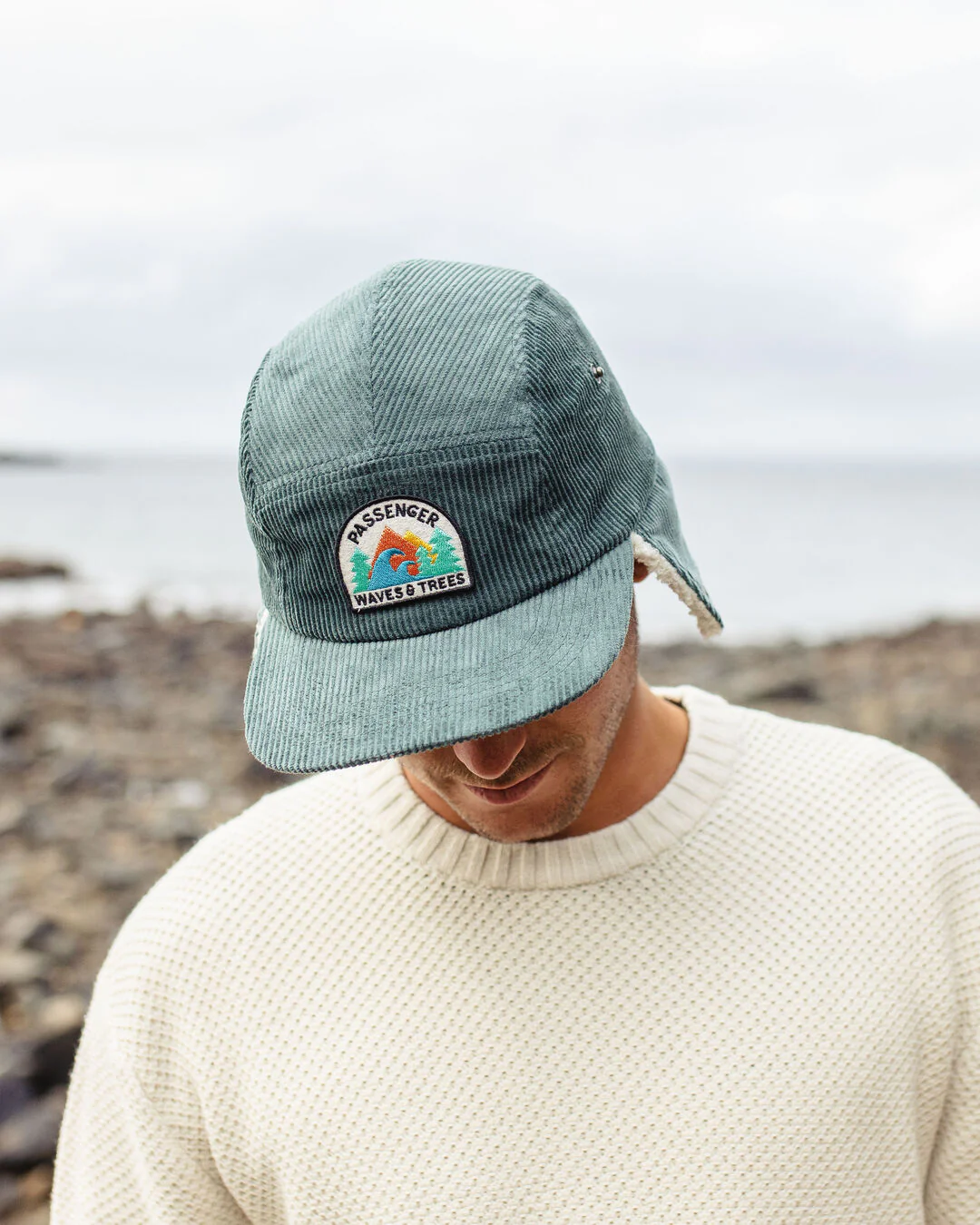 Twill Daytime Sherpa Lined Hat - Deep Ocean - Image 4