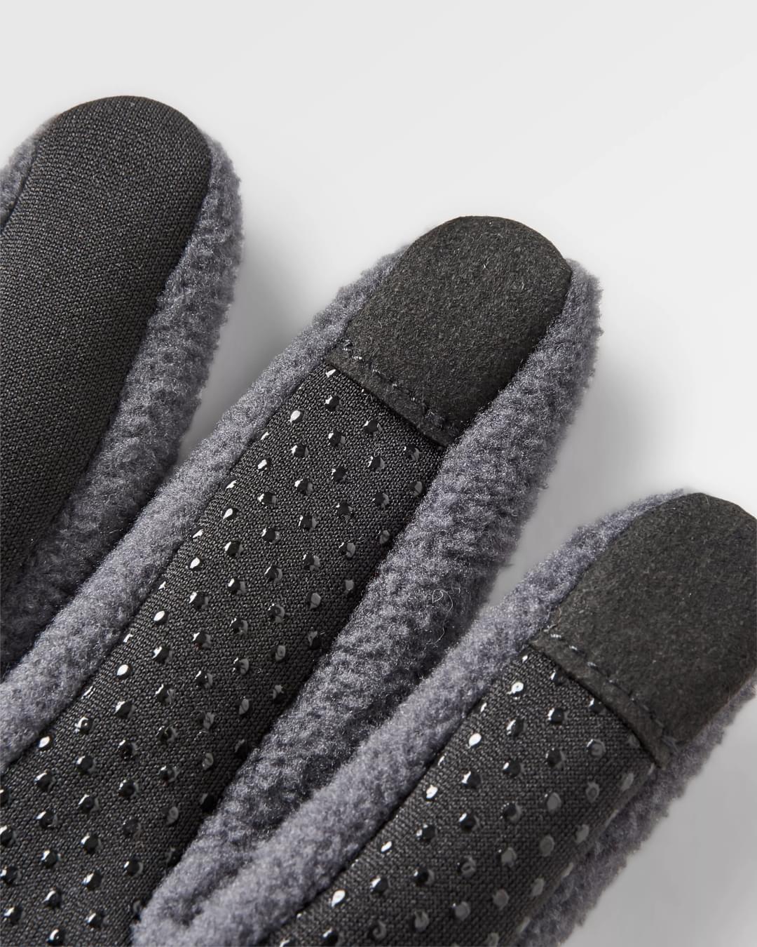 Daytrip Polar Fleece Touch Screen Gloves - Charcoal - Image 2