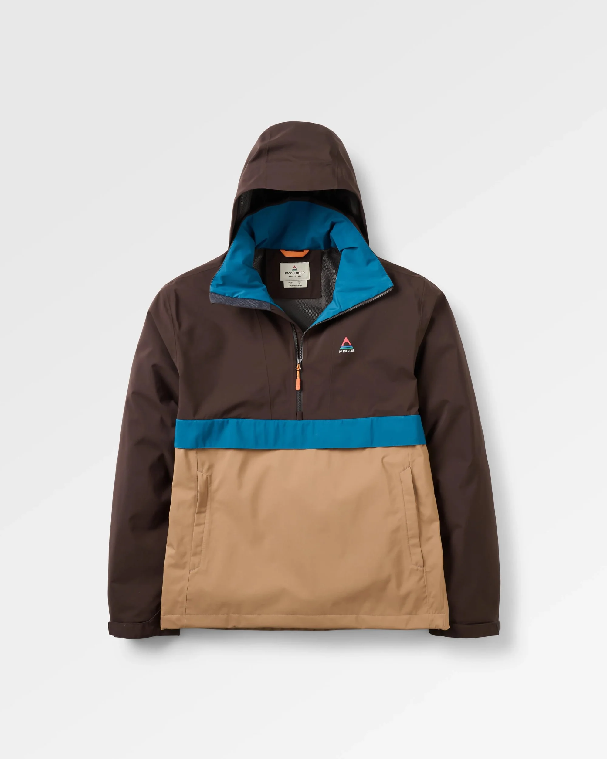 Diablo Waterproof Anorak - Caramel/Espresso - Image 2