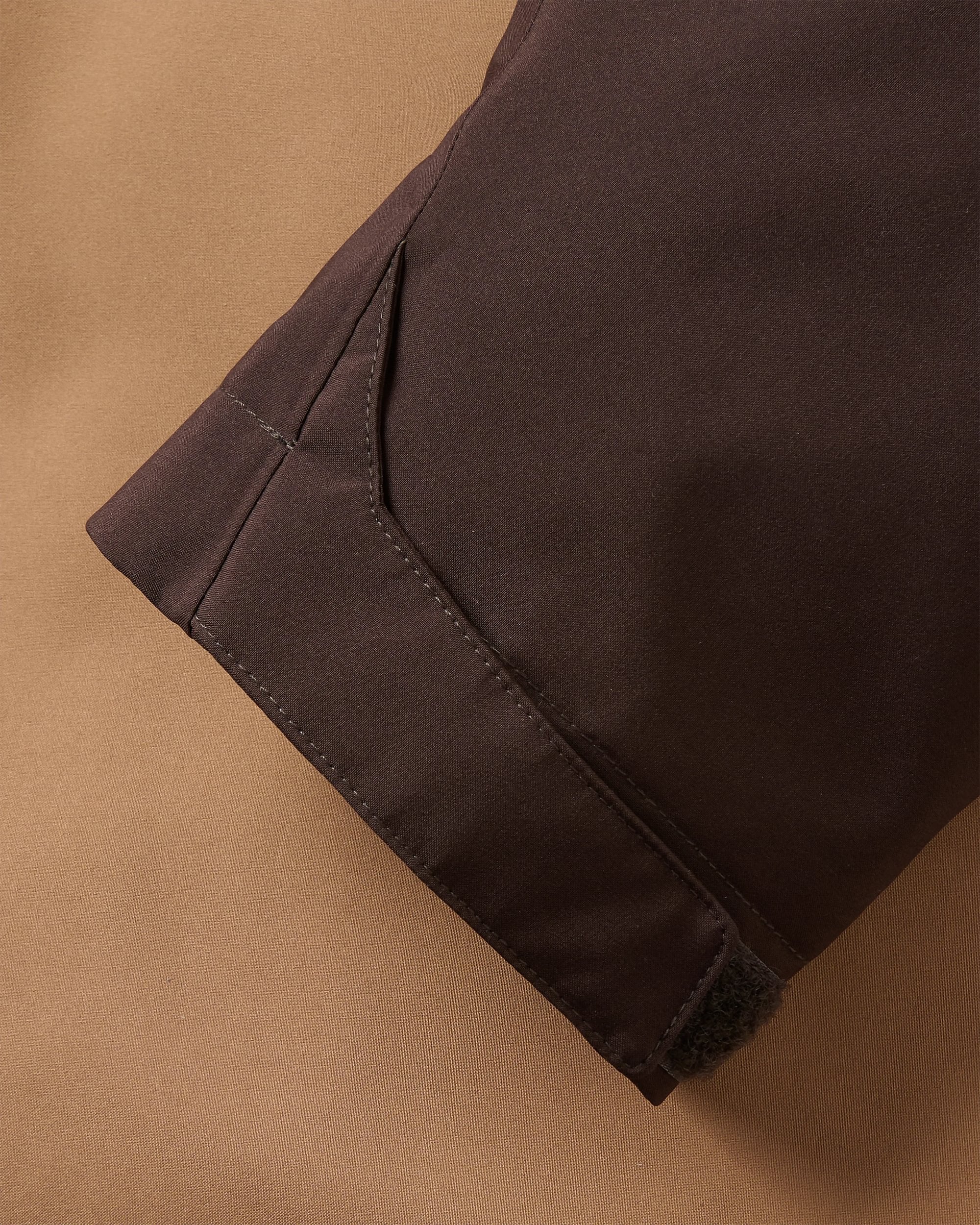 Diablo Waterproof Anorak - Caramel/Espresso - Image 8