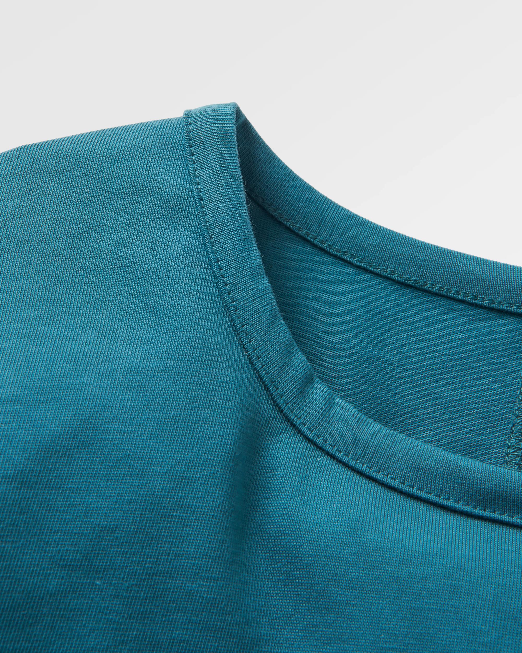 Dream Organic Cotton Oversized LS T-Shirt - Mediterranean - Image 9