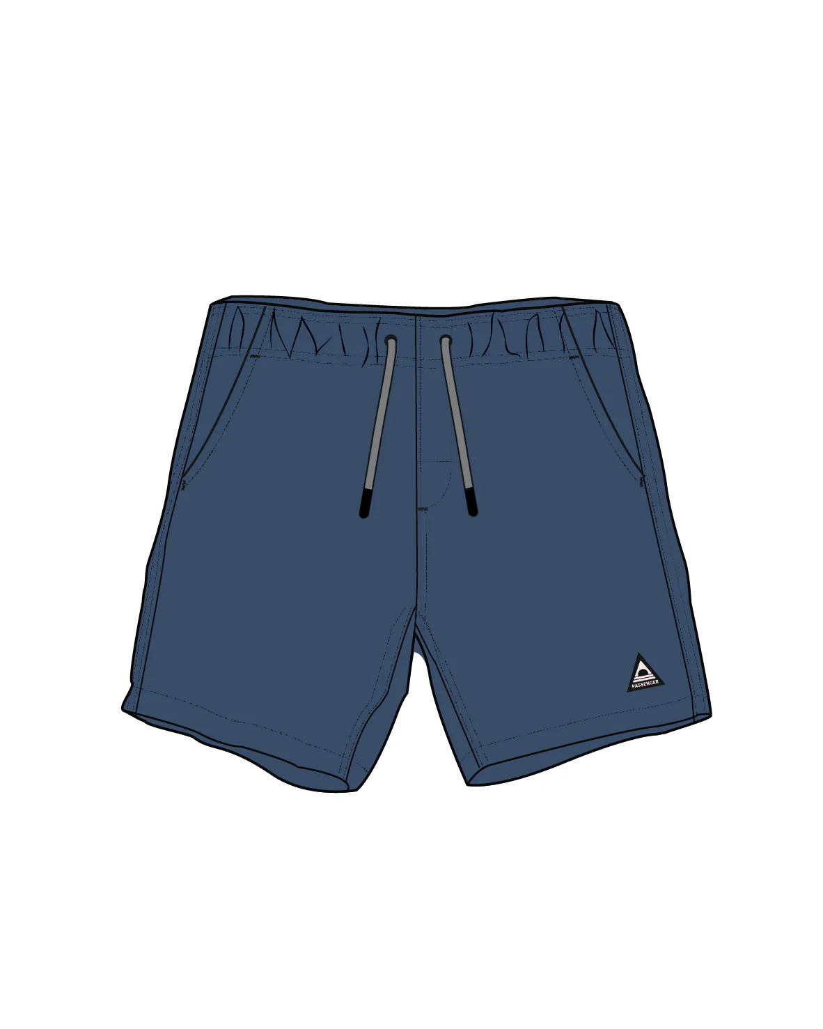 Drifter NetPlus® Swim Lined Short - Dark Denim - Image 12