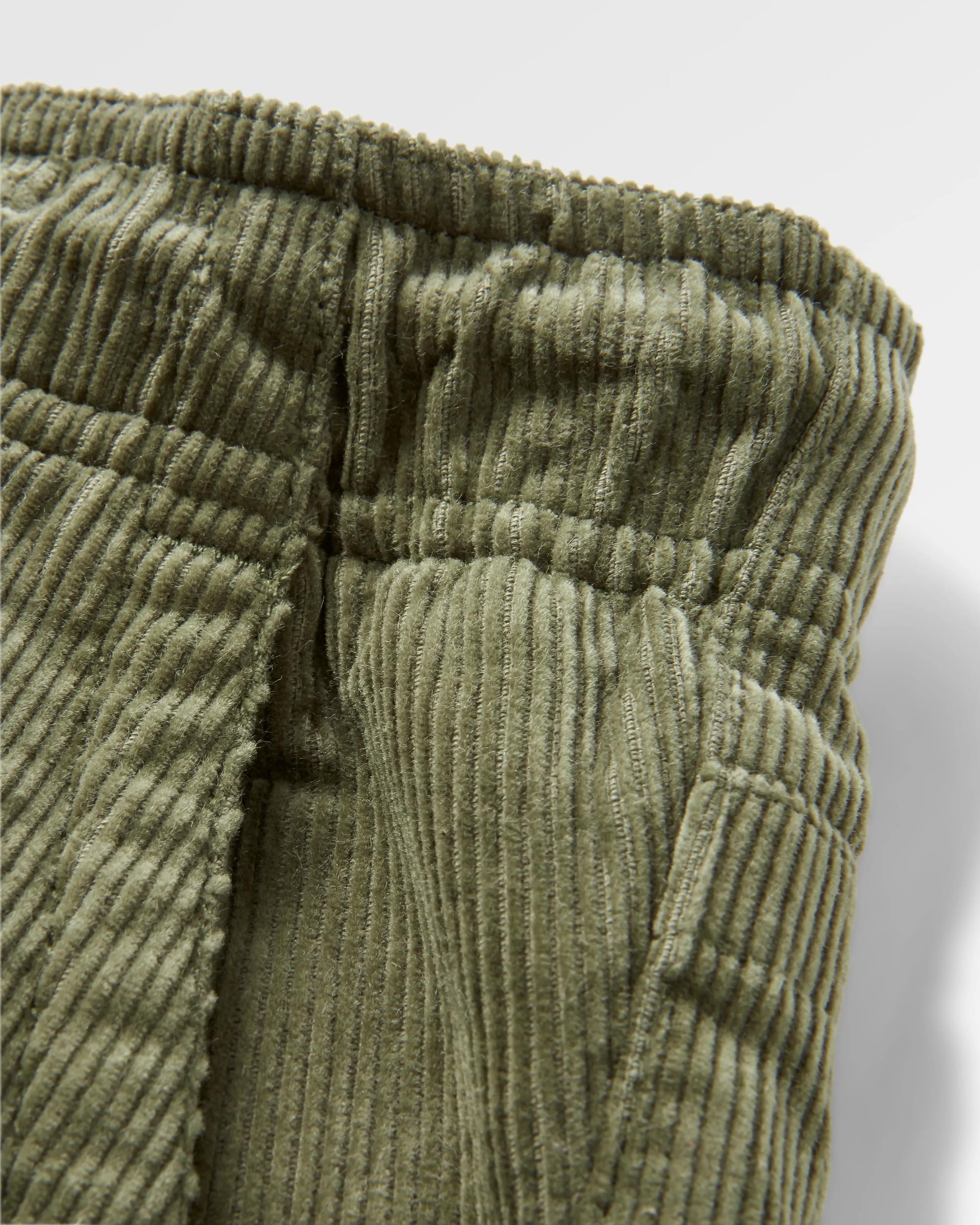 Drifter Corduroy Short - Dusty Olive - Image 3