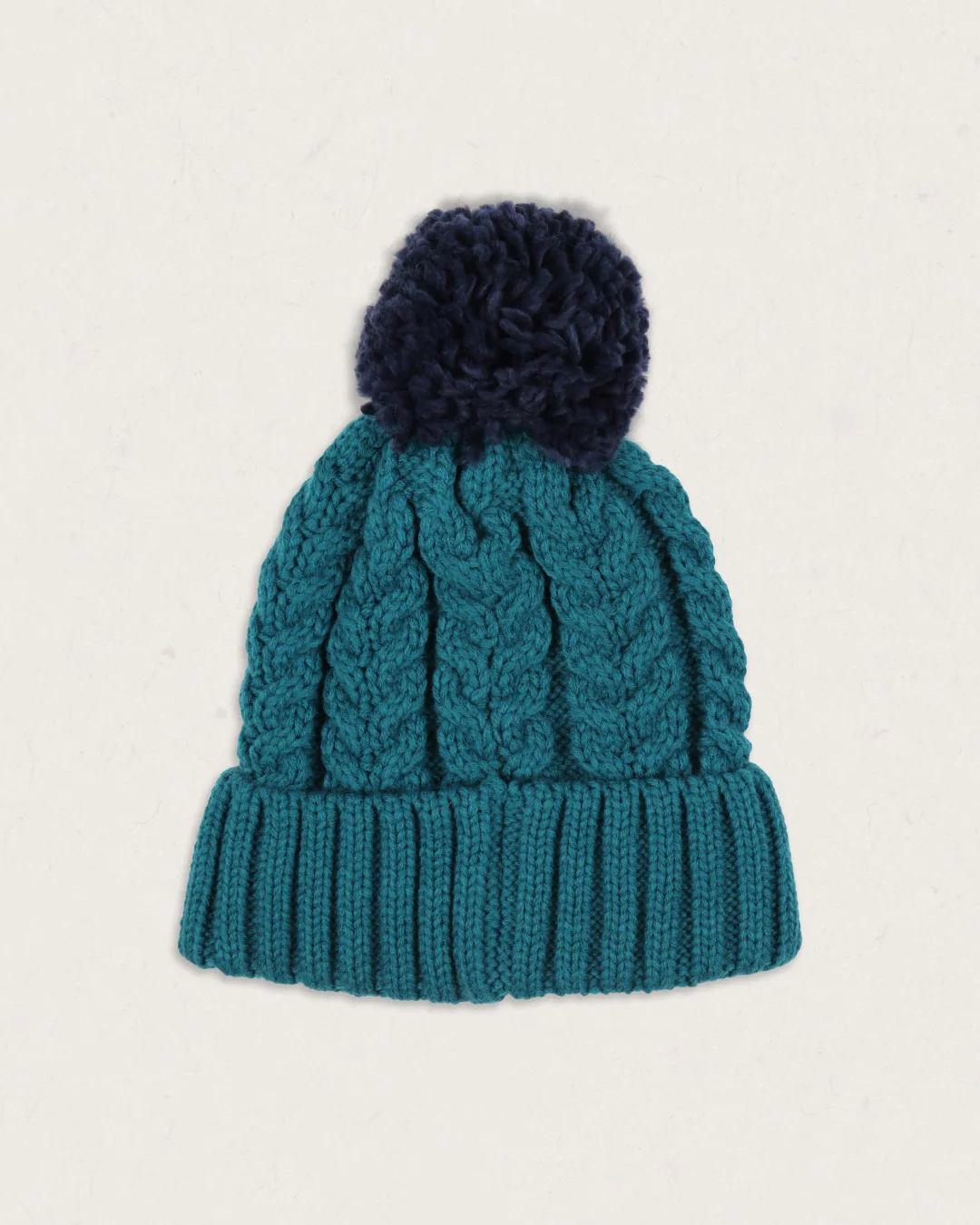 Drifter Fleece Lined Bobble Hat - Shaded Spruce - Image 3