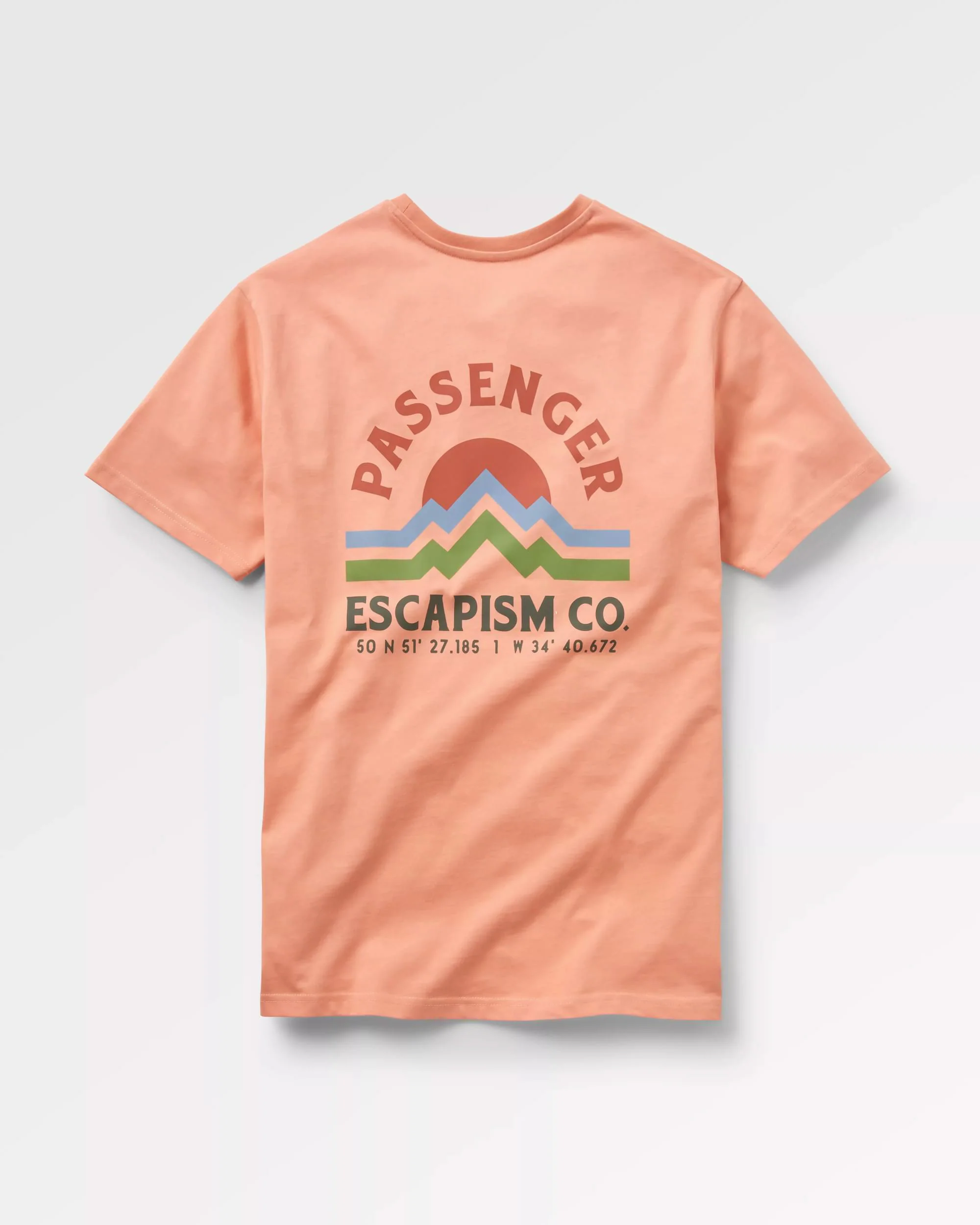 Dumont Organic Relaxed Fit T-Shirt - Tawny Peach - Image 11