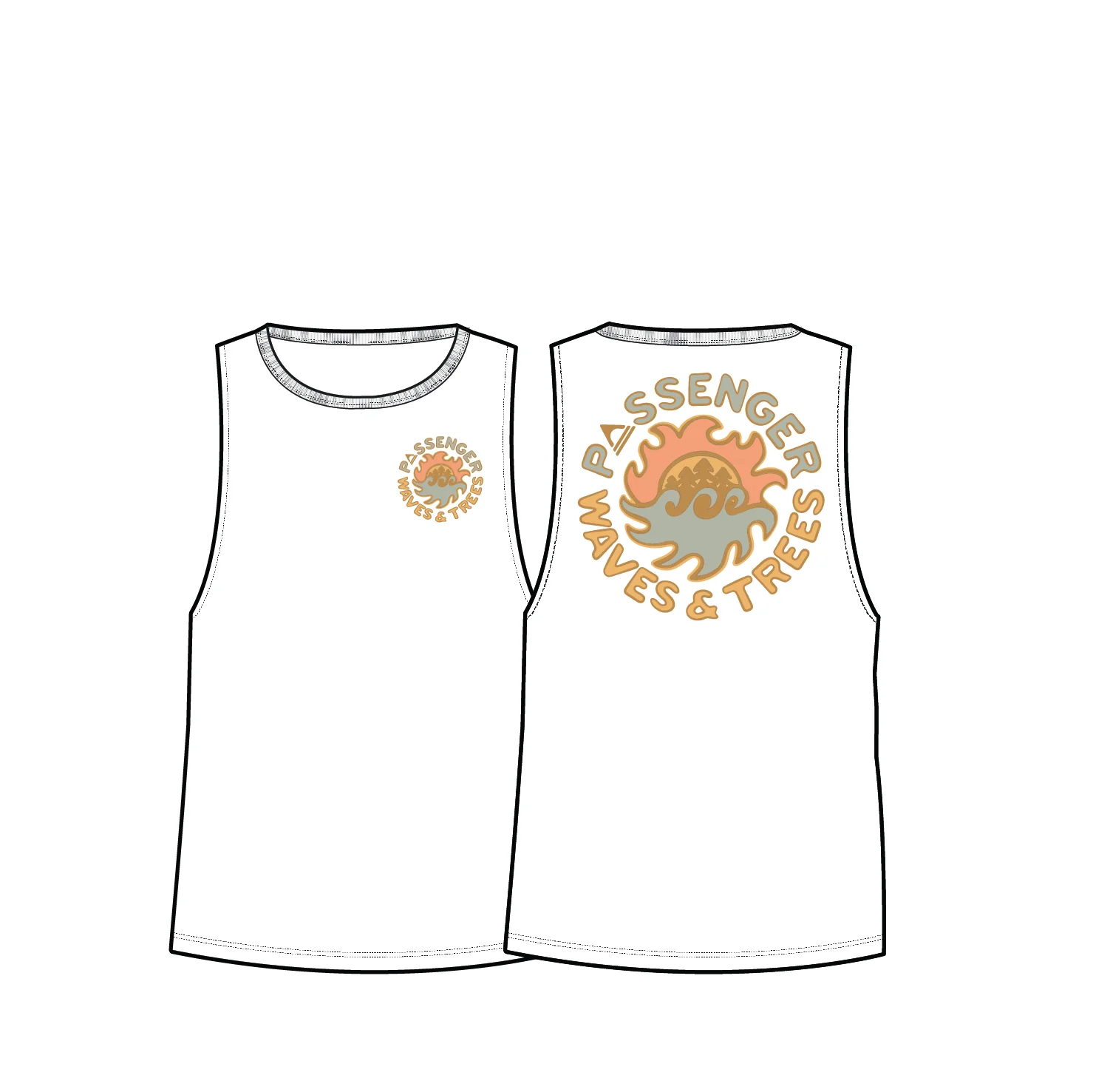 Dune Women's Vest - White - Image 11