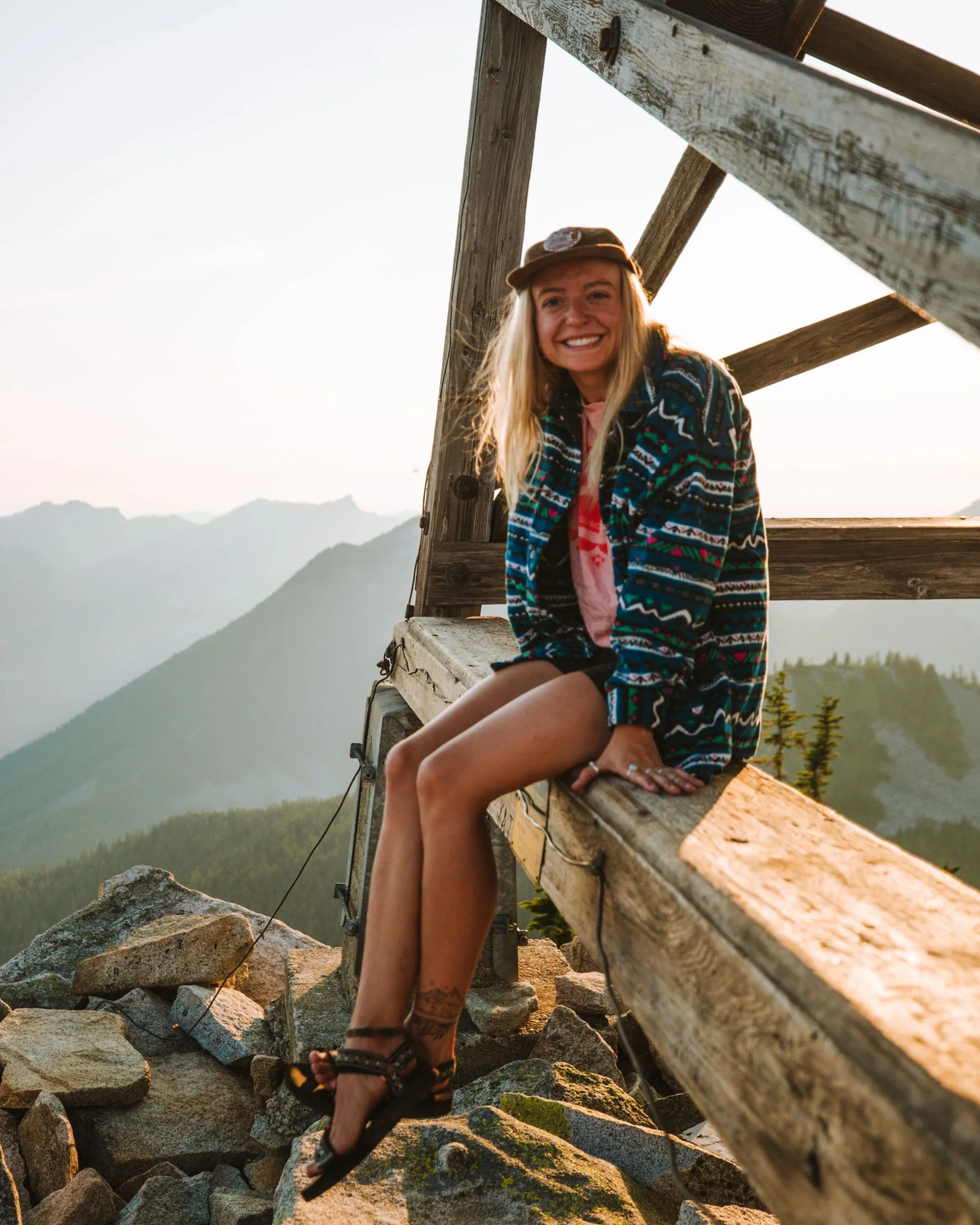 East Polar Fleece Shirt - Mountain Geo Tidal Blue - Image 4