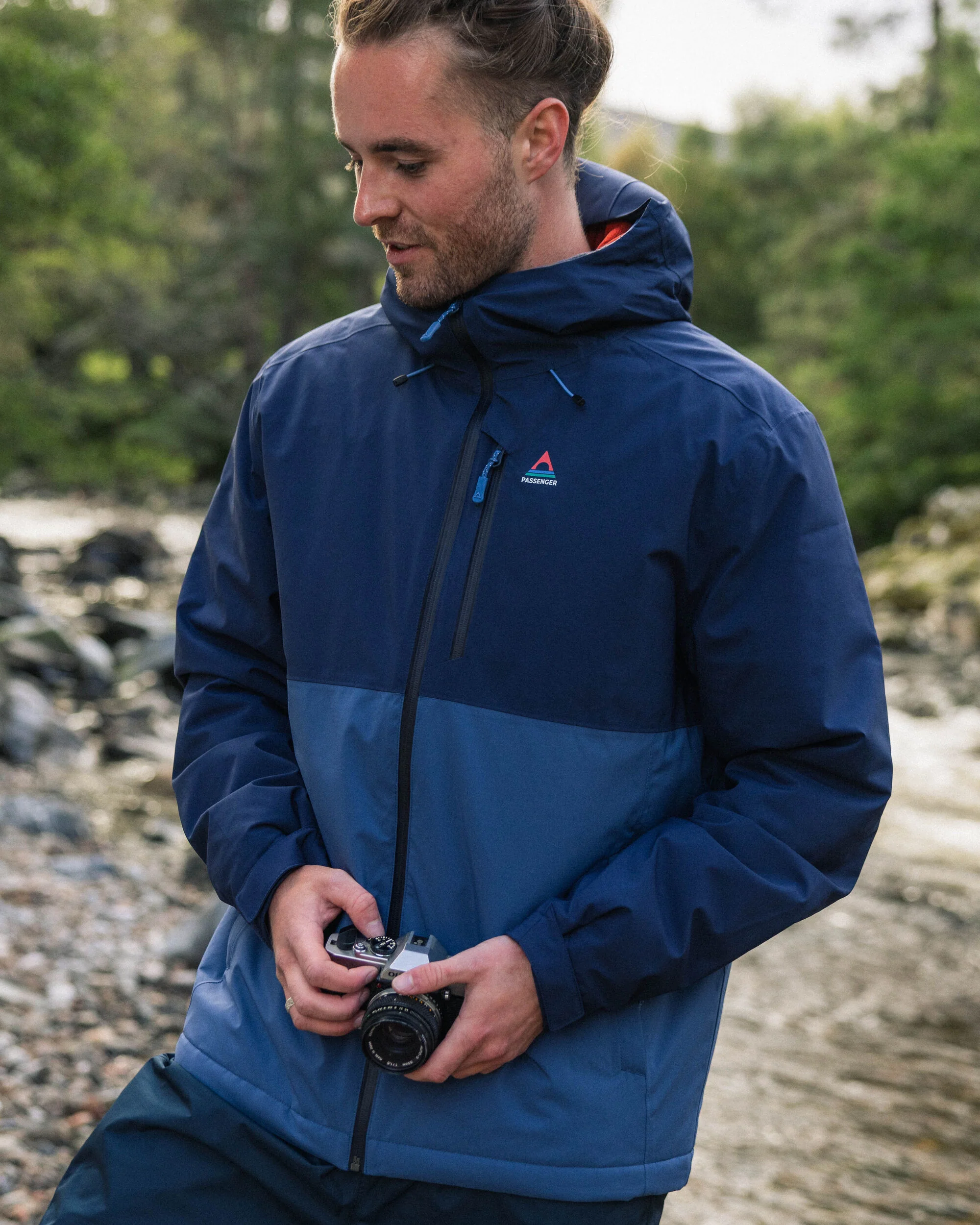 Eclipse Insulated Waterproof Jacket - Rich Navy - Image 3
