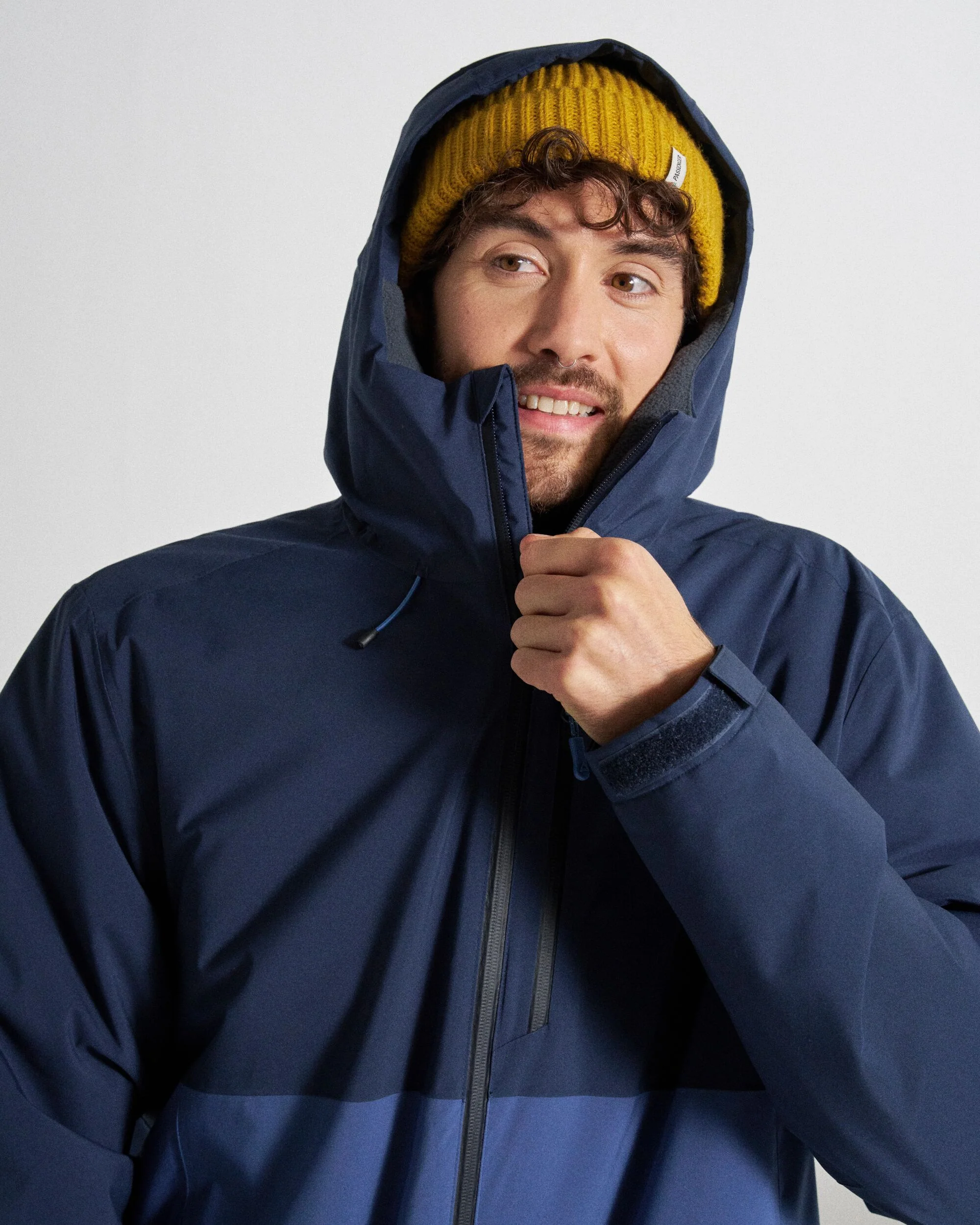 Eclipse Insulated Waterproof Jacket - Rich Navy - Image 7