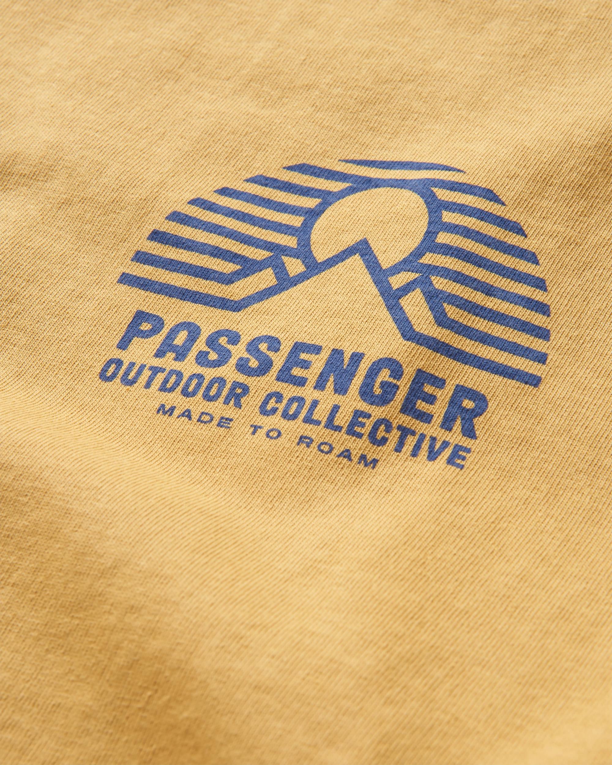 Elbio Relaxed Fit T-Shirt - Mustard Gold - Image 3