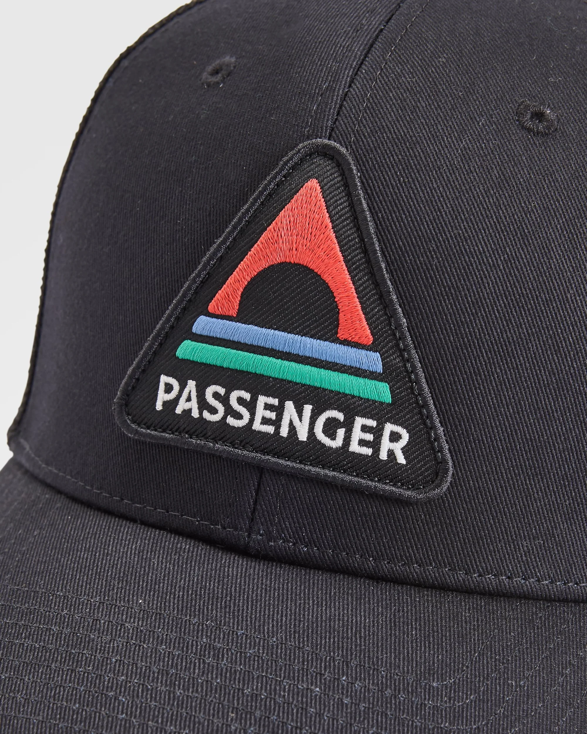 Elements Core Trucker - Triangle Patch - Black - Image 3