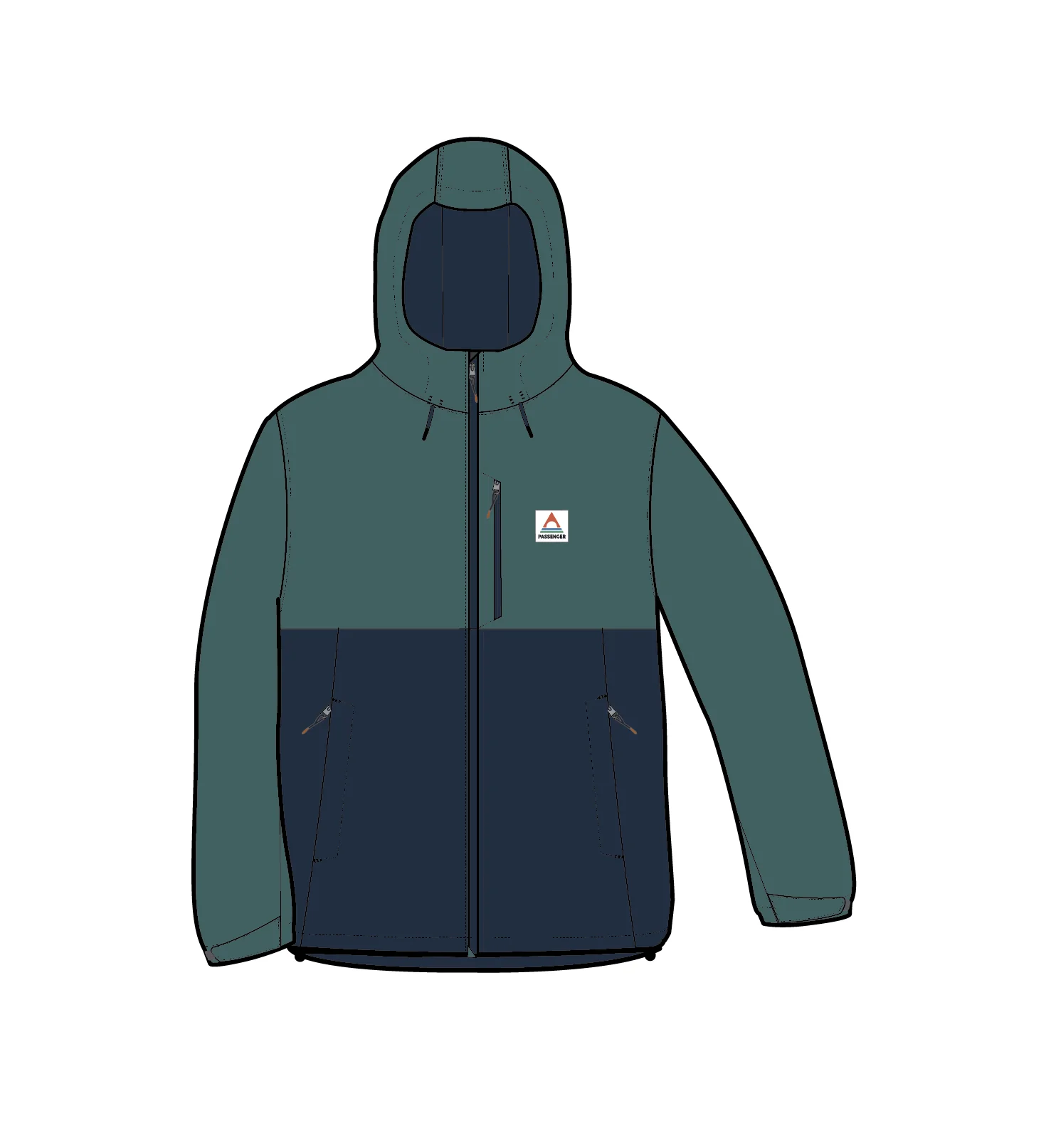 Elevate Insulated Waterproof Jacket - Deep Ocean/Rich Navy - Image 11