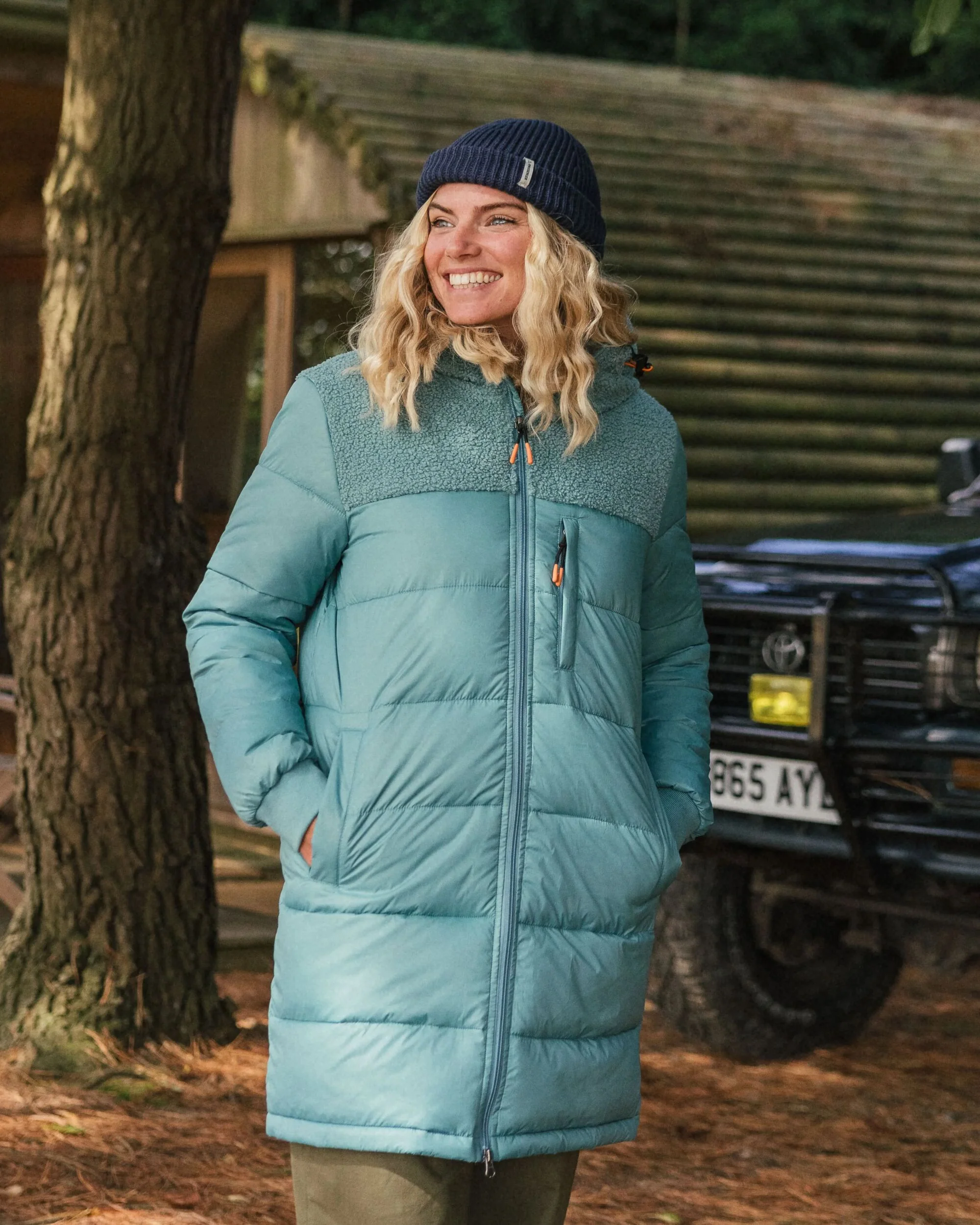 Elowen Hooded Insulated Jacket - Arctic - Image 6
