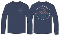 Escapism LS T-Shirt - Dark Denim - Image 9