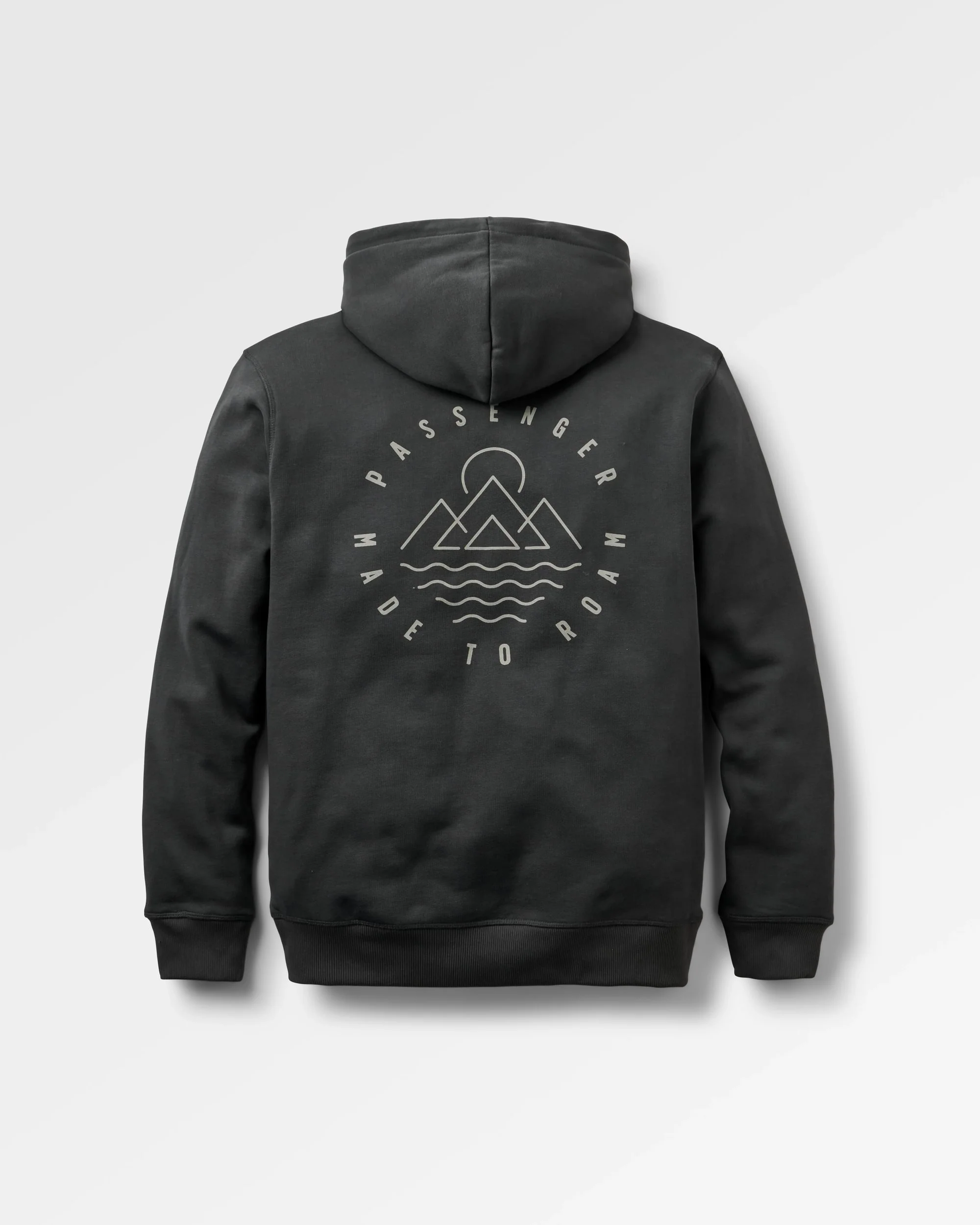 Escapism Regular Fit Hoodie - Black