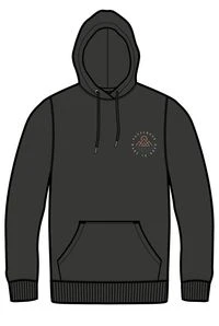Escapism Regular Fit Hoodie - Faded Black - Image 10